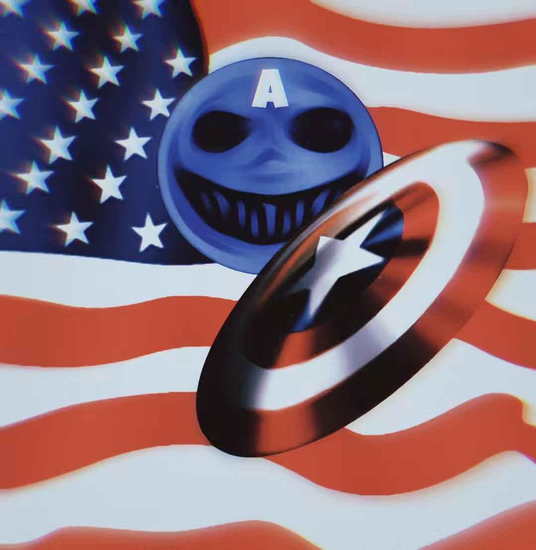 SPOOKY MOON #49 "Captain America's Moon"