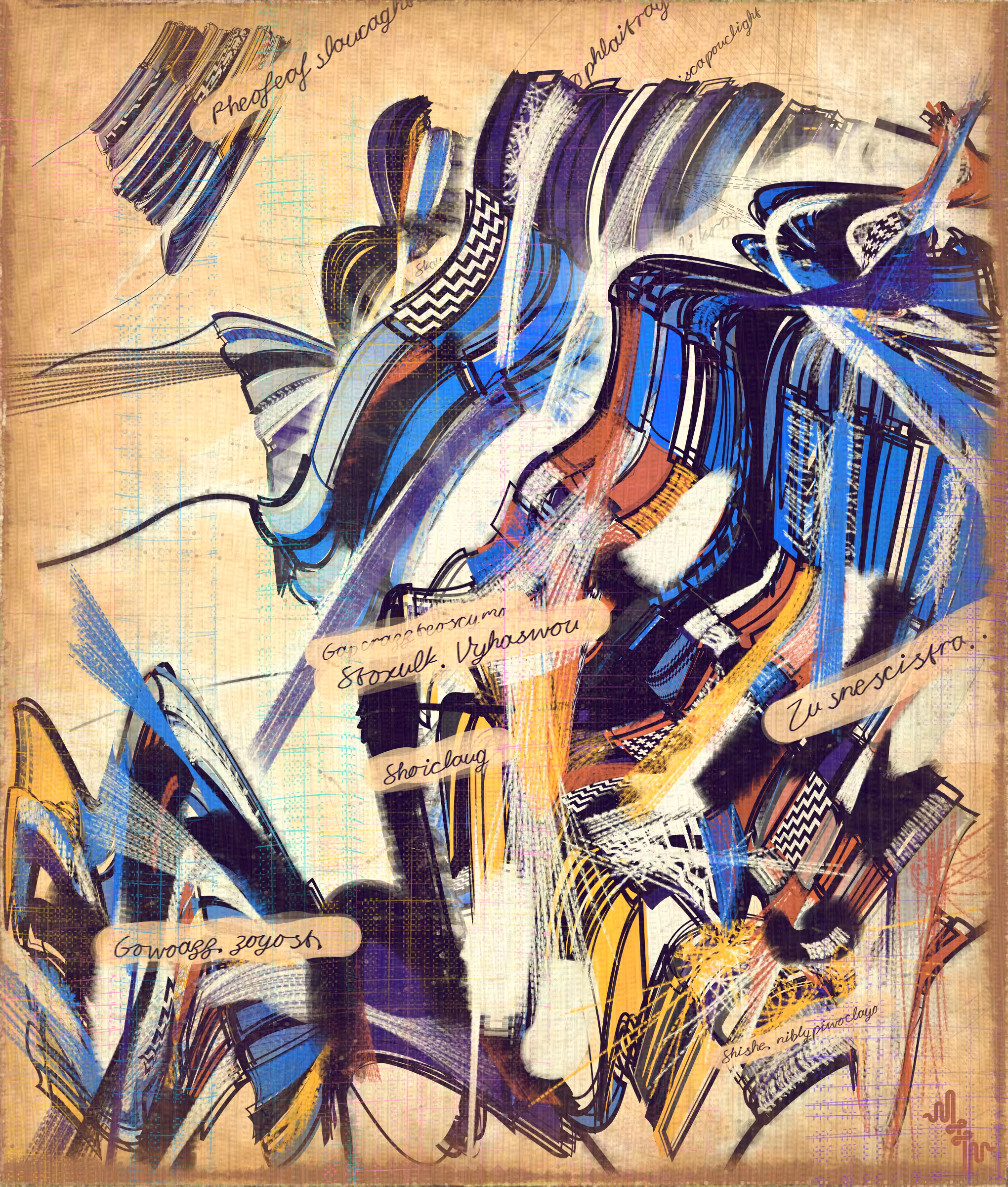 Amplitudes of Canvas #547
