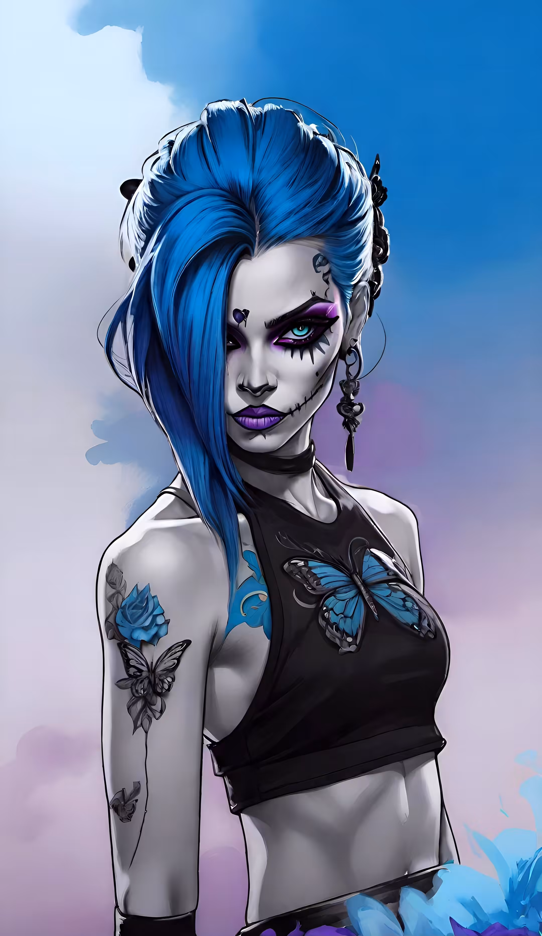 SkullGirls: Jinx SkullGirl 