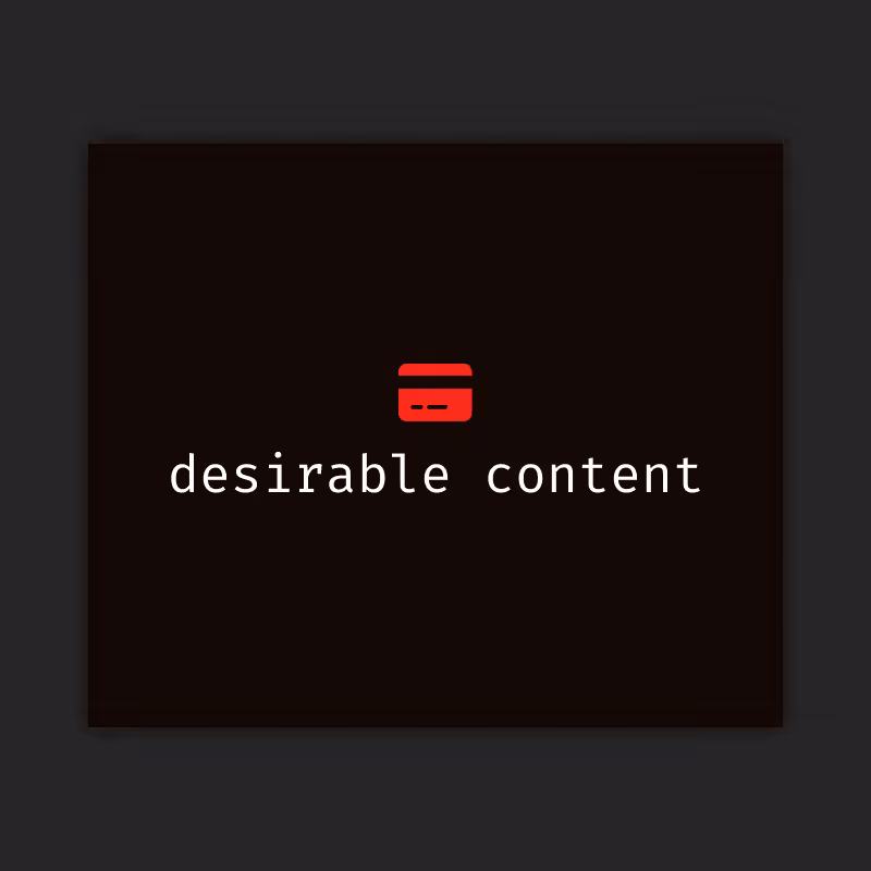 desirable content #43