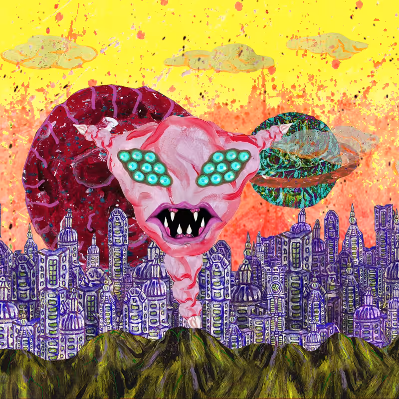 INFERNAL CREATURE #1 - S_P_R_M_ #100