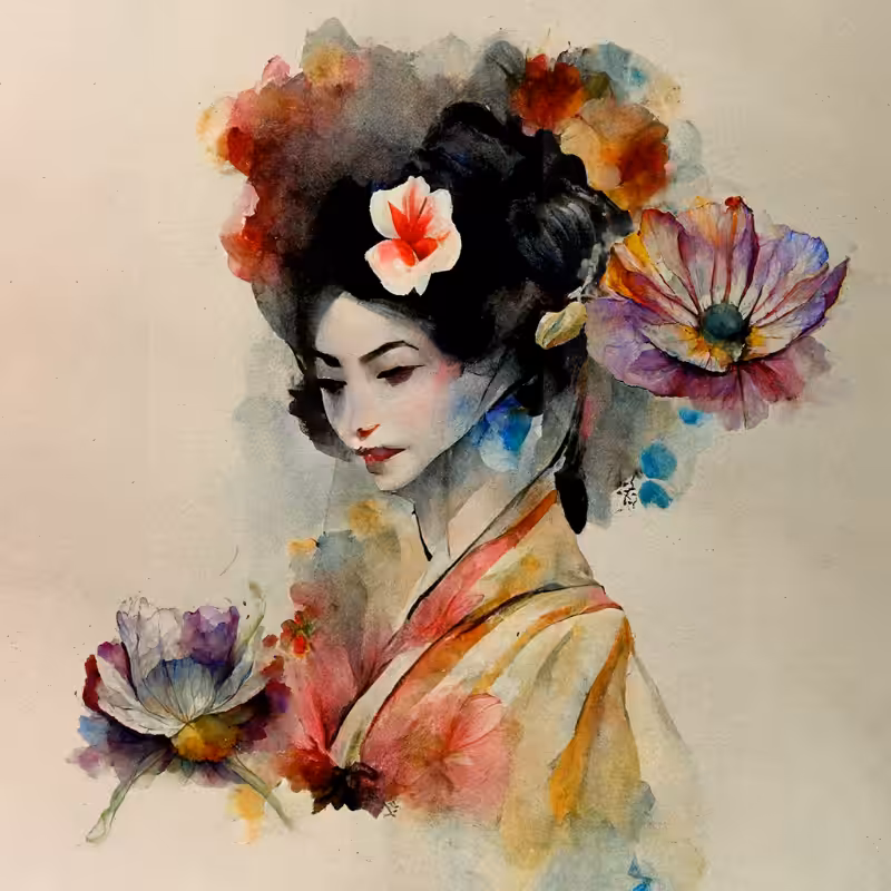 Flower Geisha #1