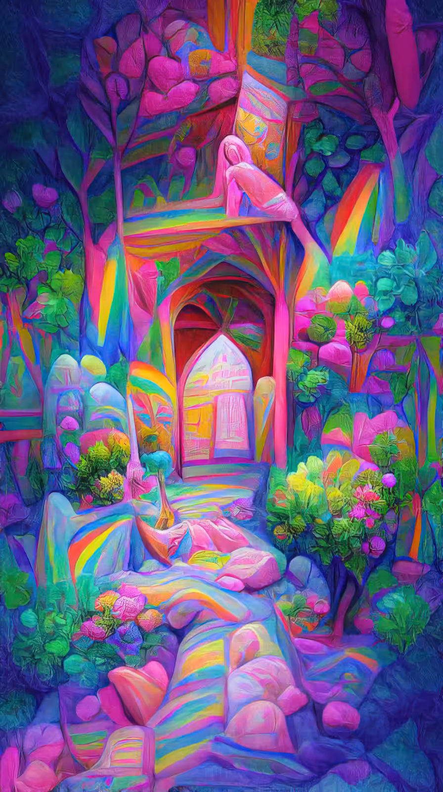 Rainbow Brick Road