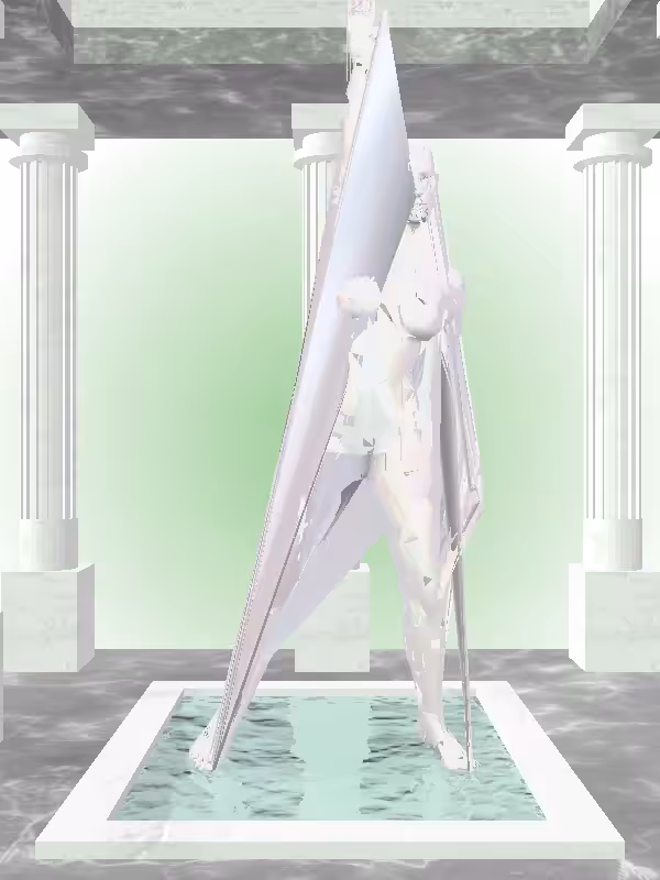 HeavenComputer: The Jazzy Dusky Pale Pink Woman #5772