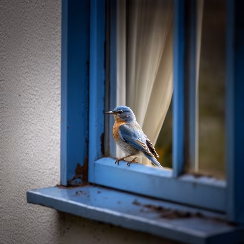 Blue Bird + Blue Window = BBBW 😬