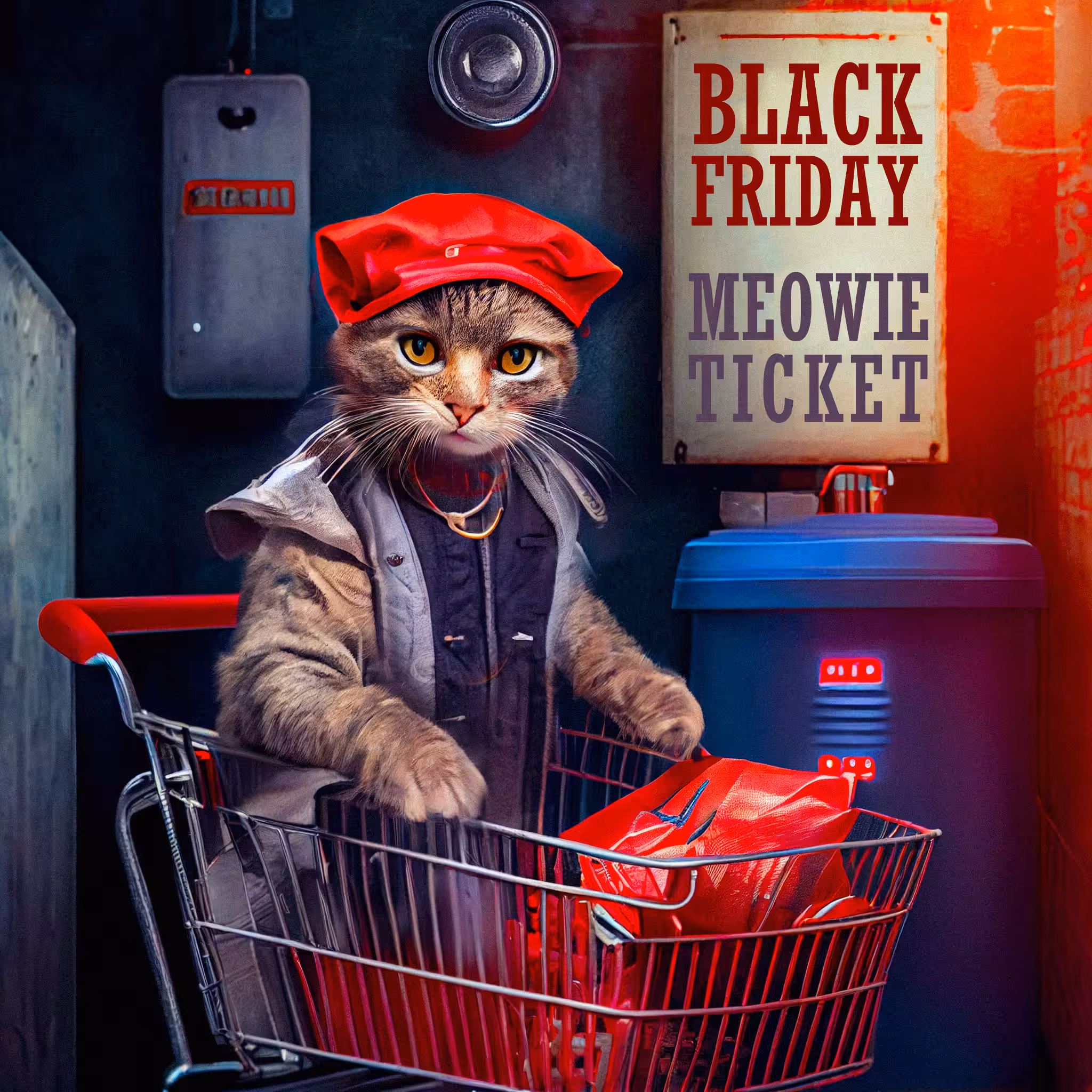 Marvelous Meowies & Friends: MEOWIE BLACK FRIDAY Limited TICKET