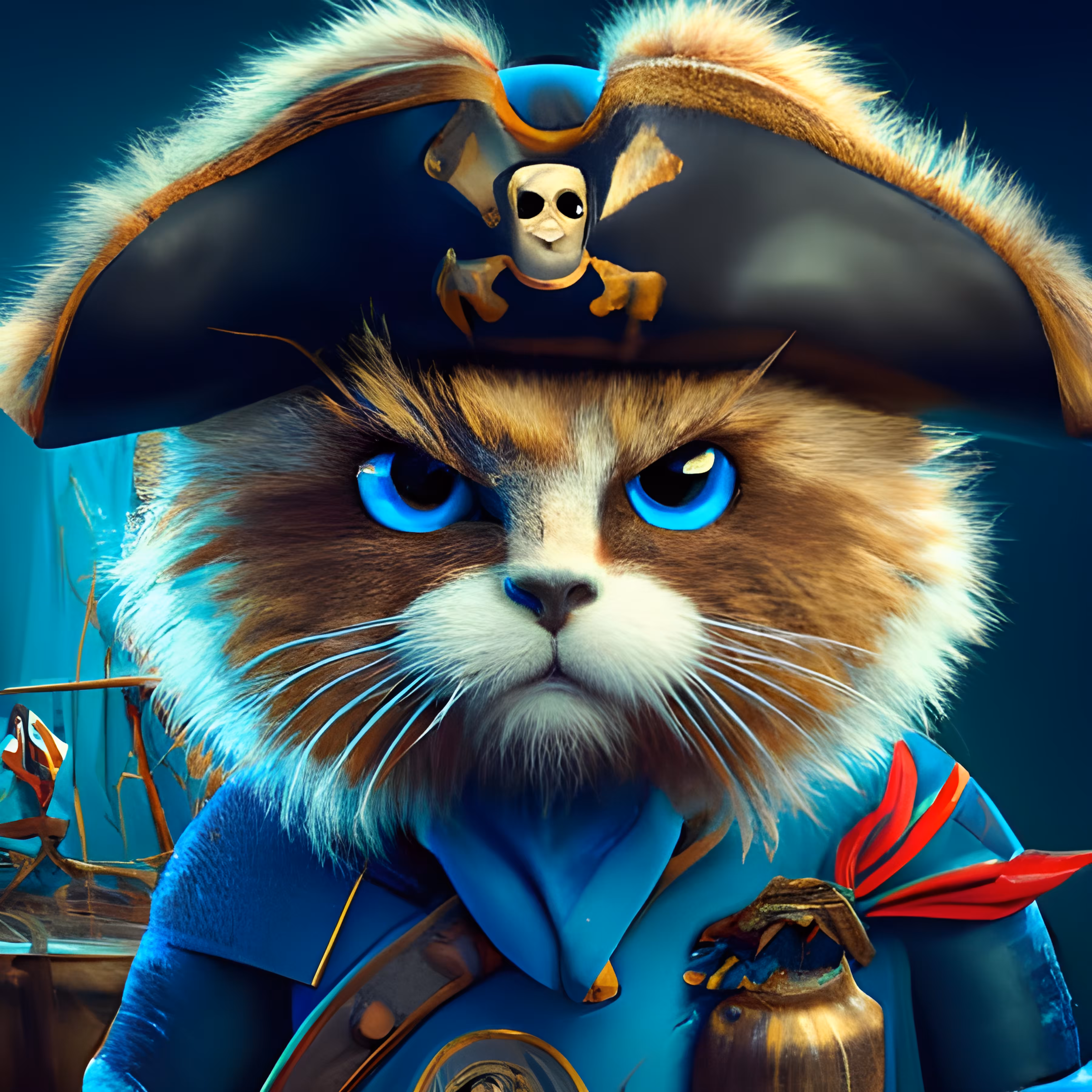 Captain Cat Sparrow
