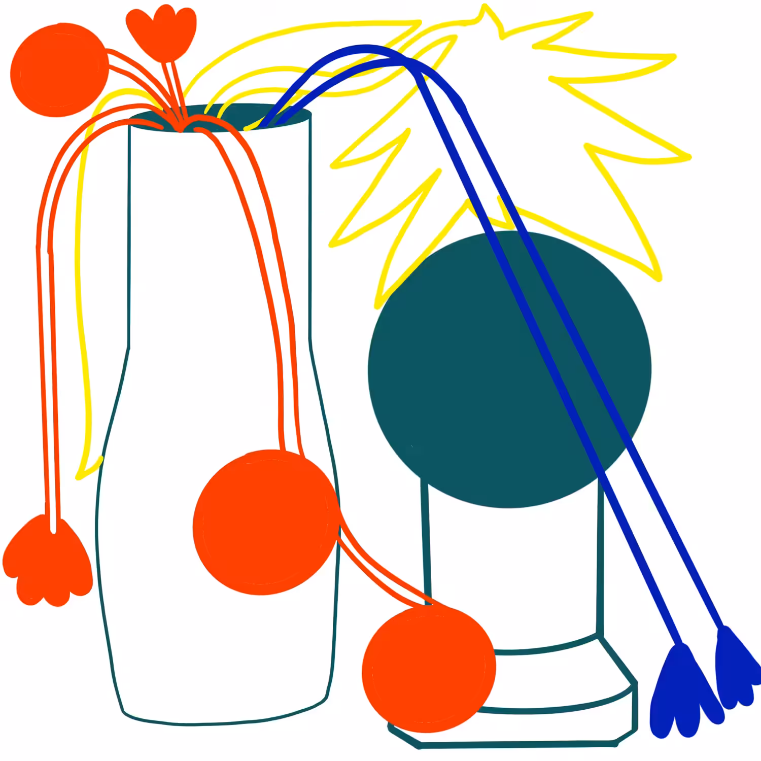 Flowers  by Loreta: Flowers in the vase 2