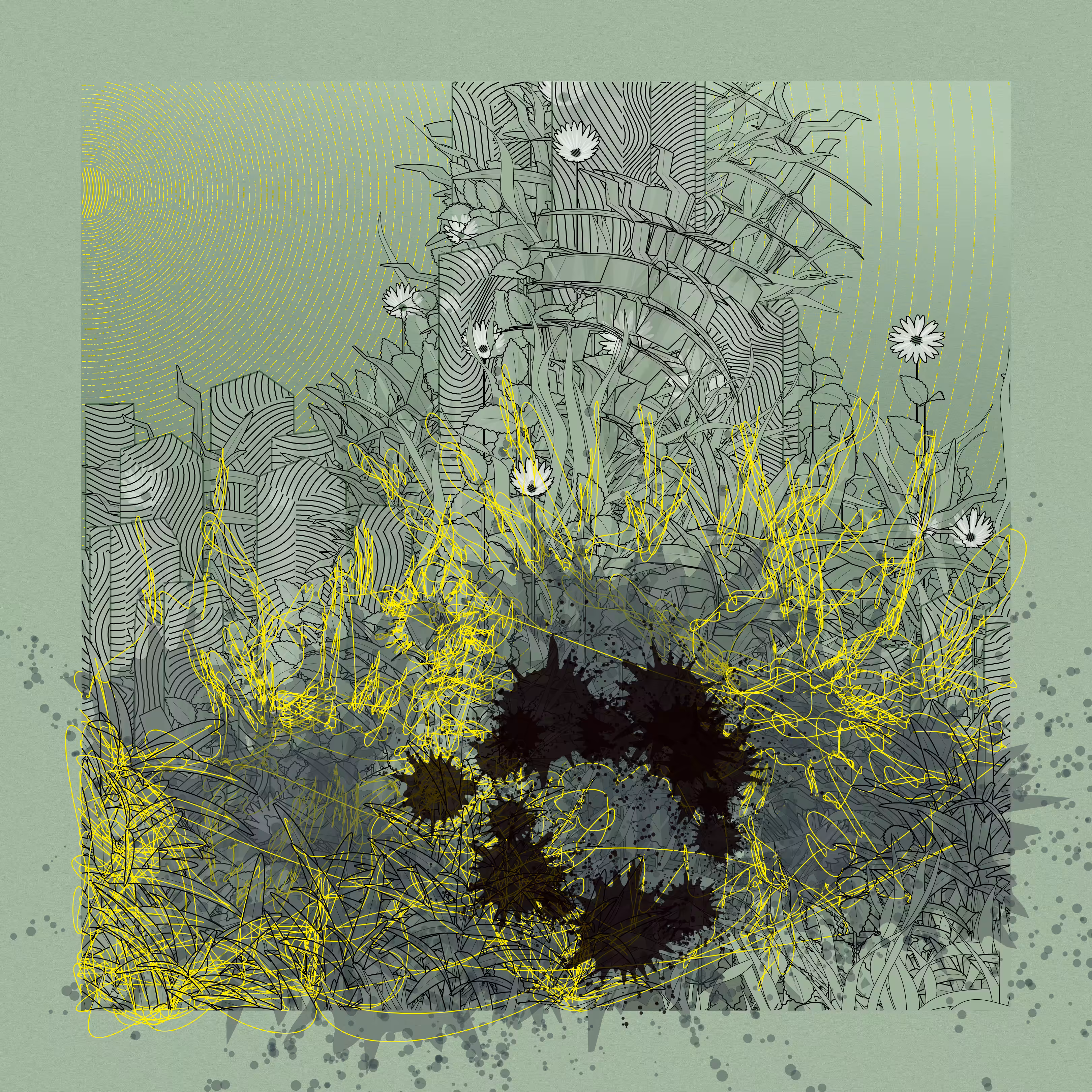 Landscape with Carbon Capture #6388