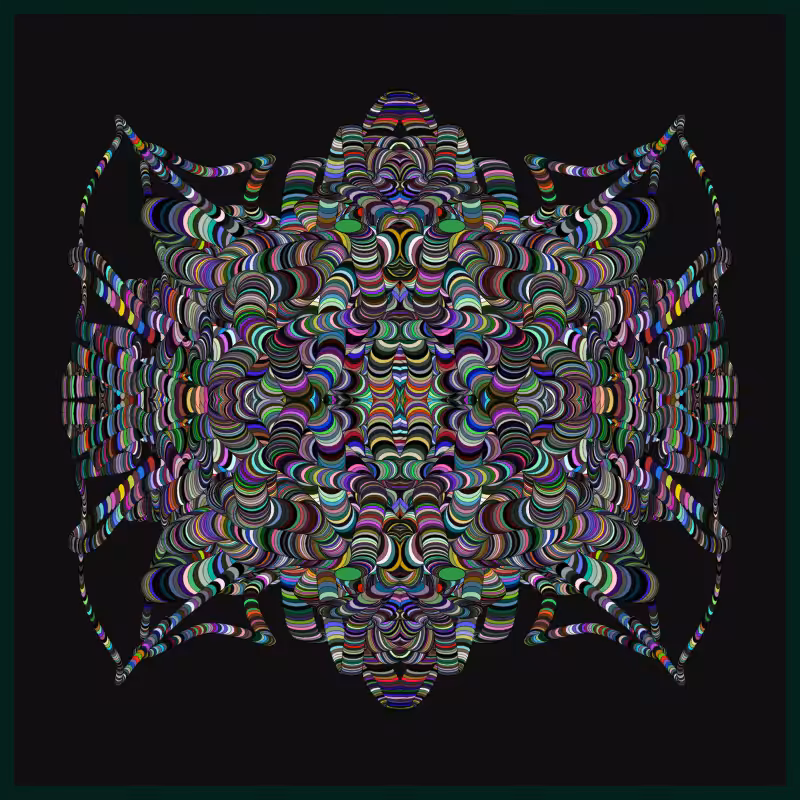 Symmetric Perlinized Ellipse #27