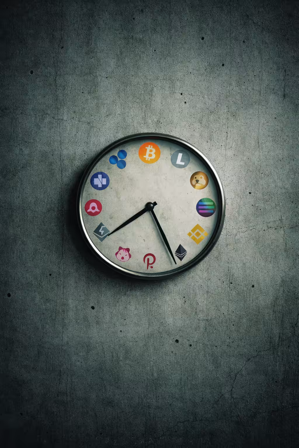 Crypto Clockface