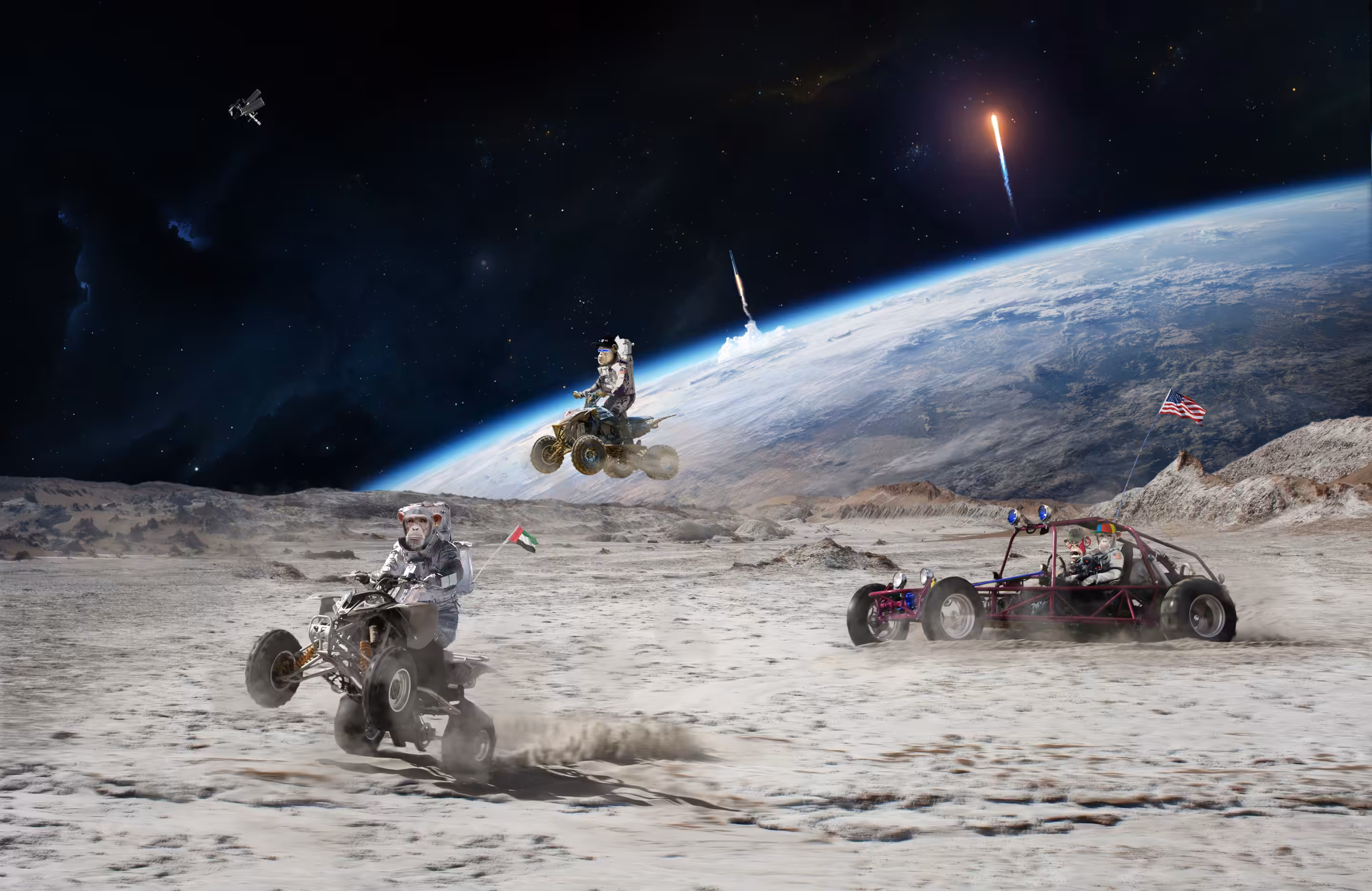 Racing on the Moon