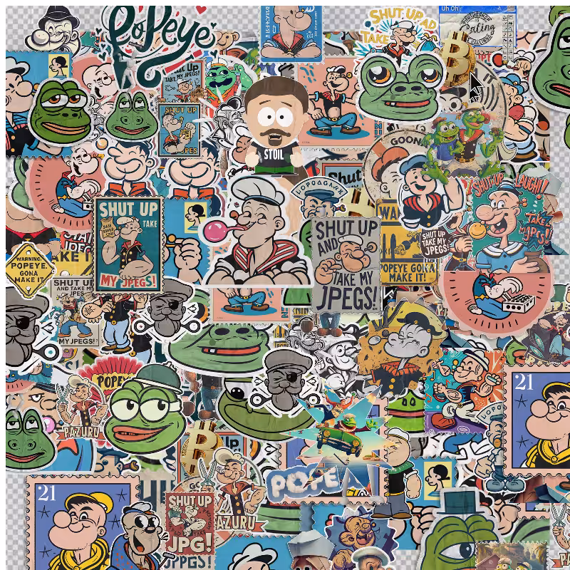Sticker addict: PEPEYE #46