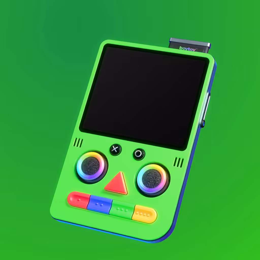 BOYTOY™ Handheld Game Console – Lime