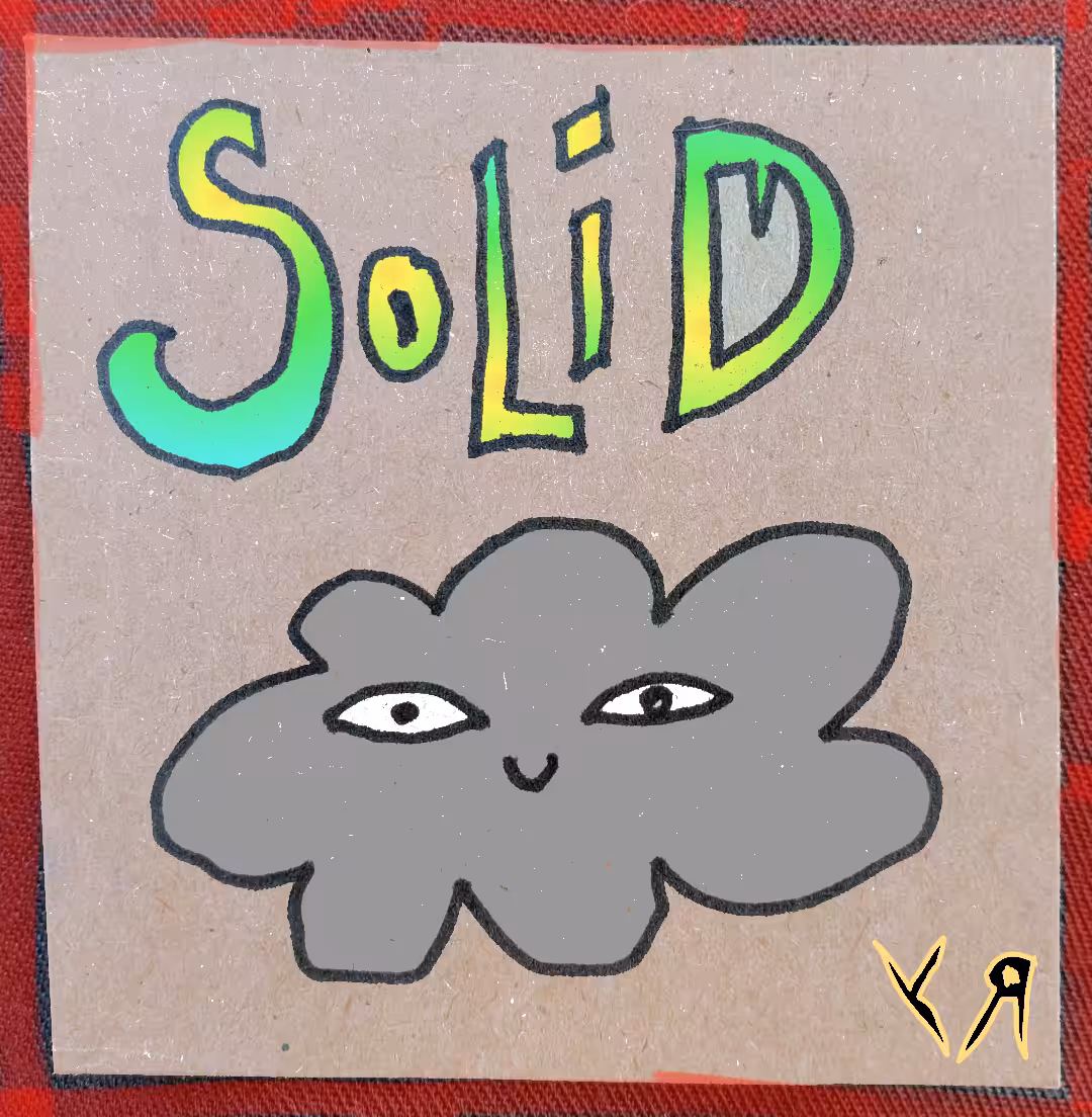"Solid" by Richard F. Yates (Holy Fool)