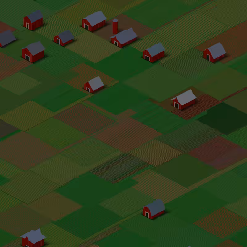 RED FARMS IN A QUIET COUNTY #1