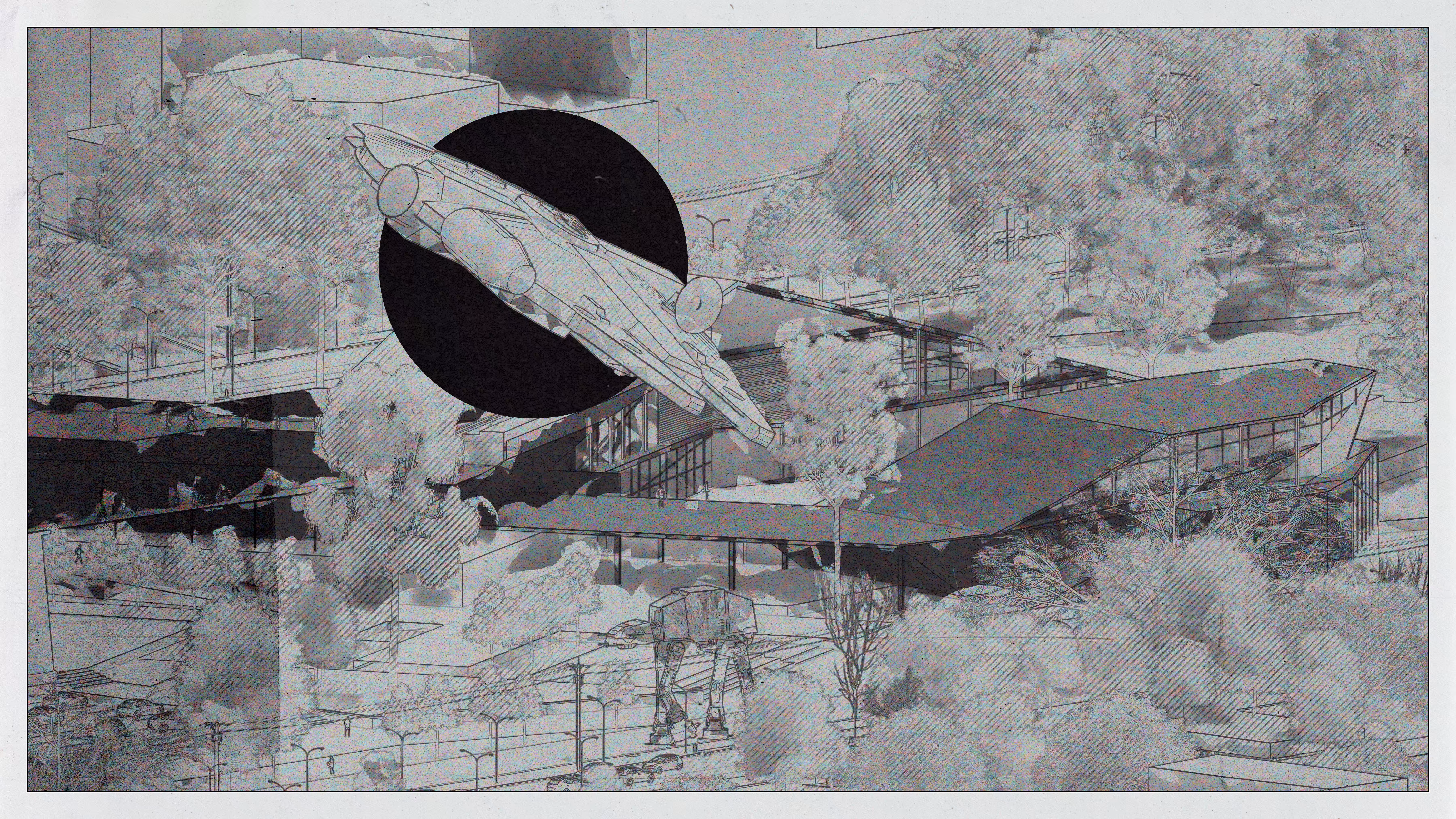 Black Circles, White Walls 64