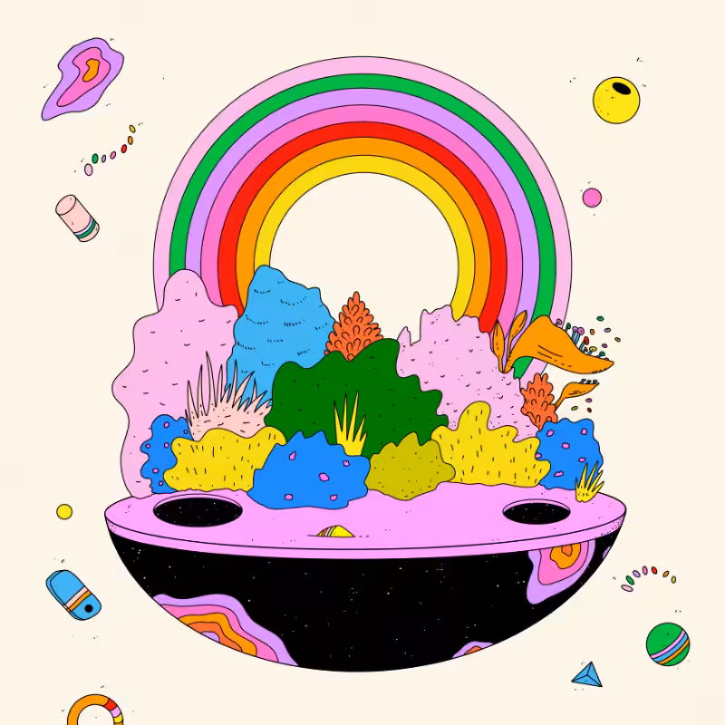 🌈🌴🪐 #153