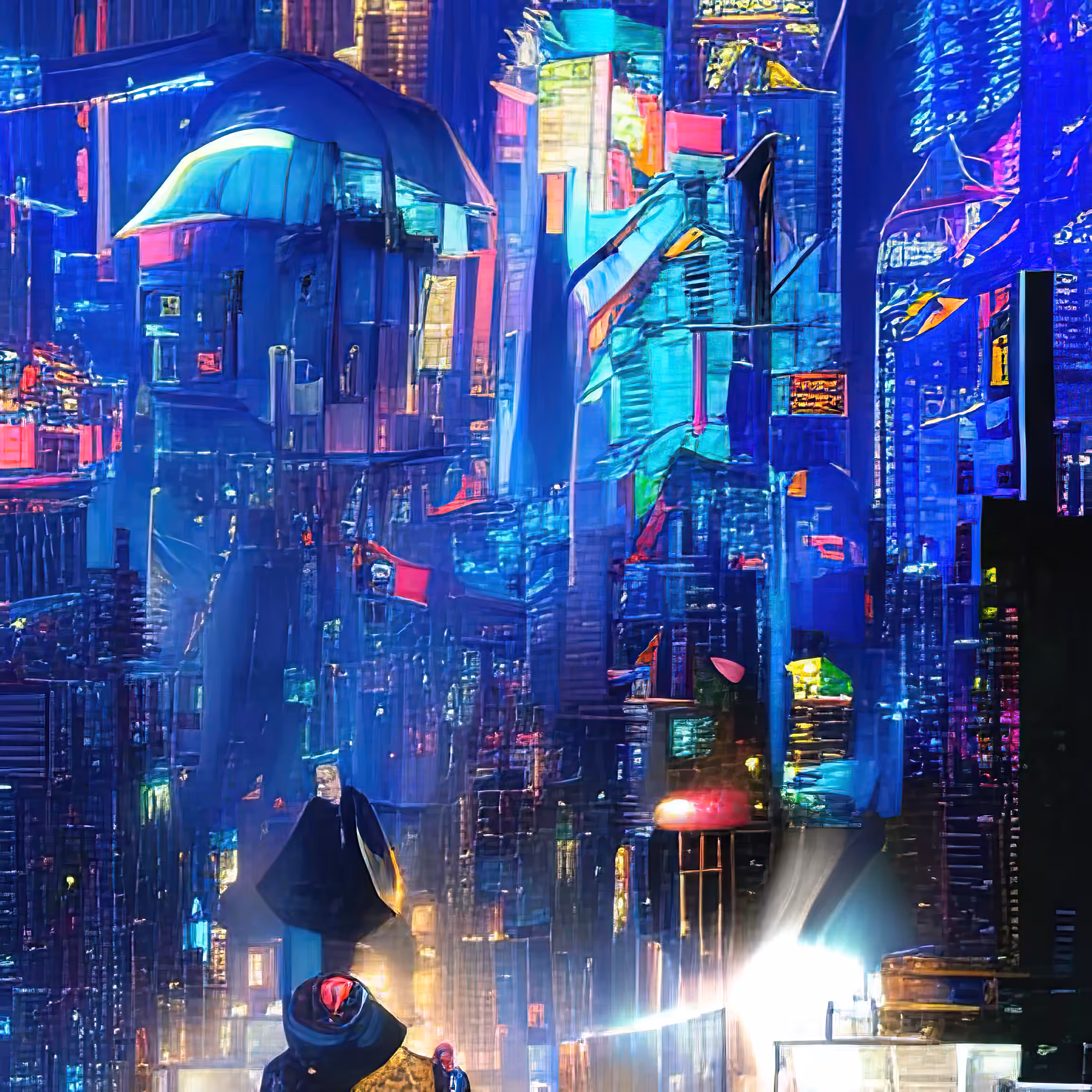 cybepunk city night 765215887