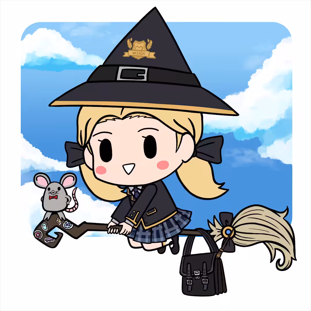Go BaBy Go !! #187 [Stundent Witch - and The Broom]