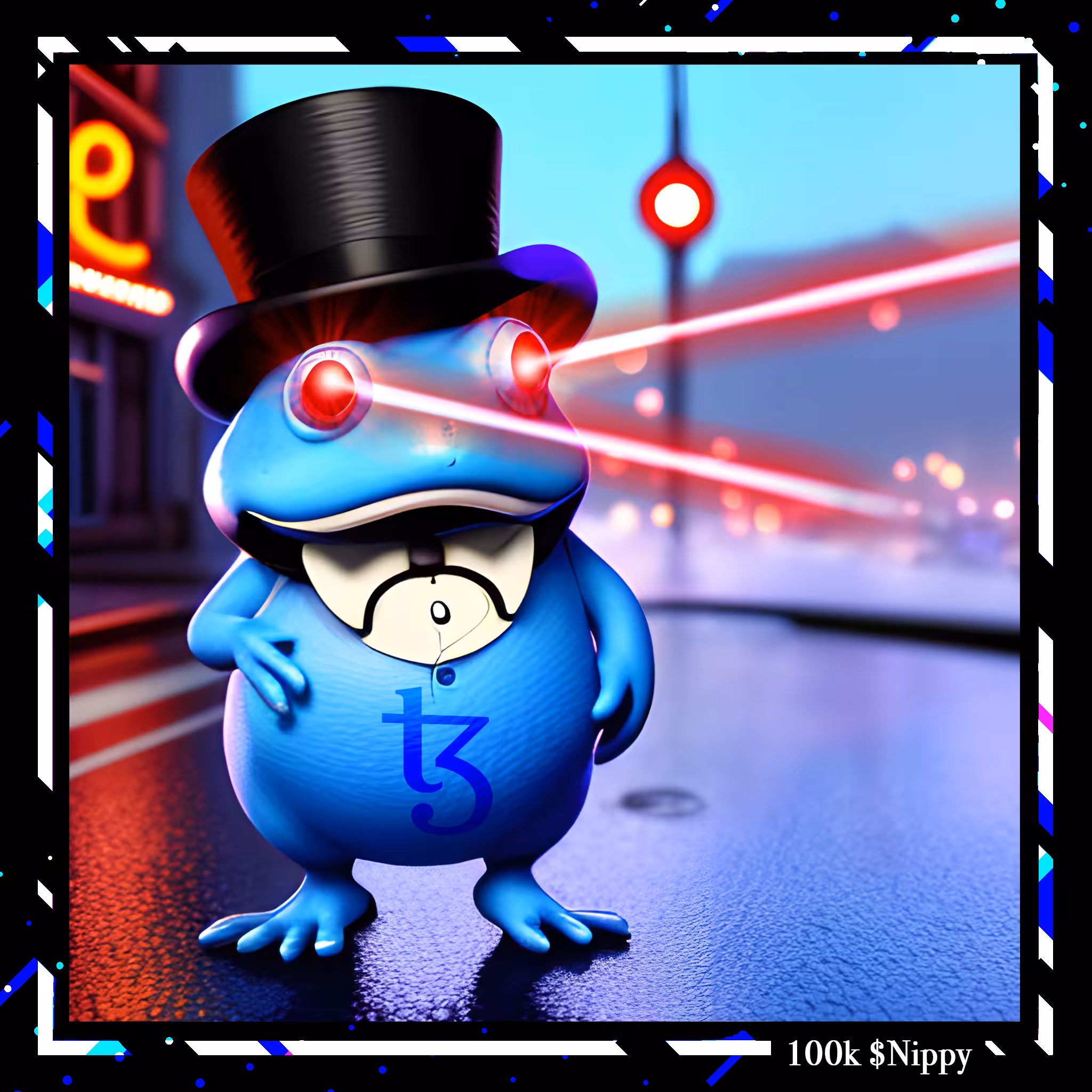 Laser Eyes Gentle-toad