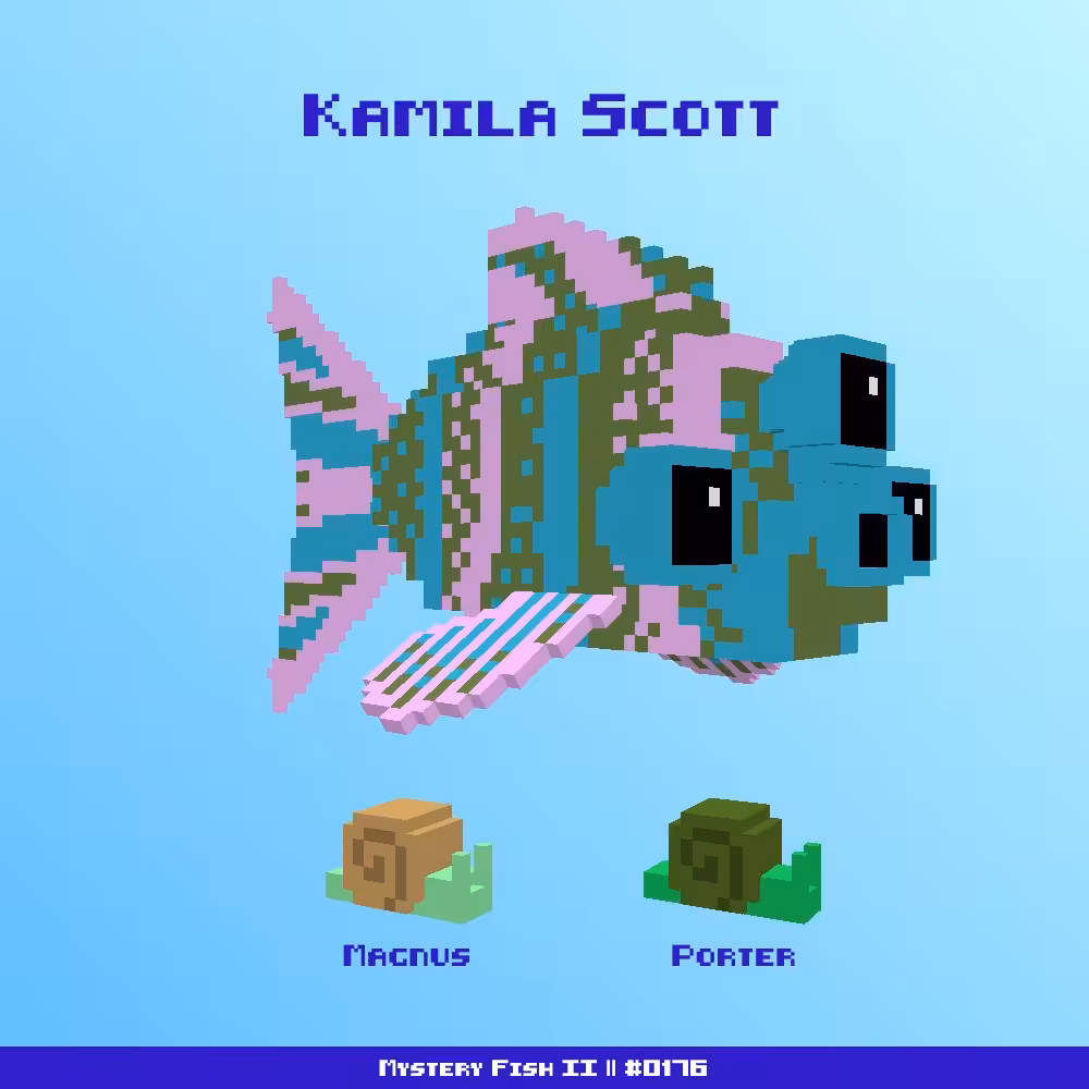 Kamila Scott :: Mystery Fish 0176/1000