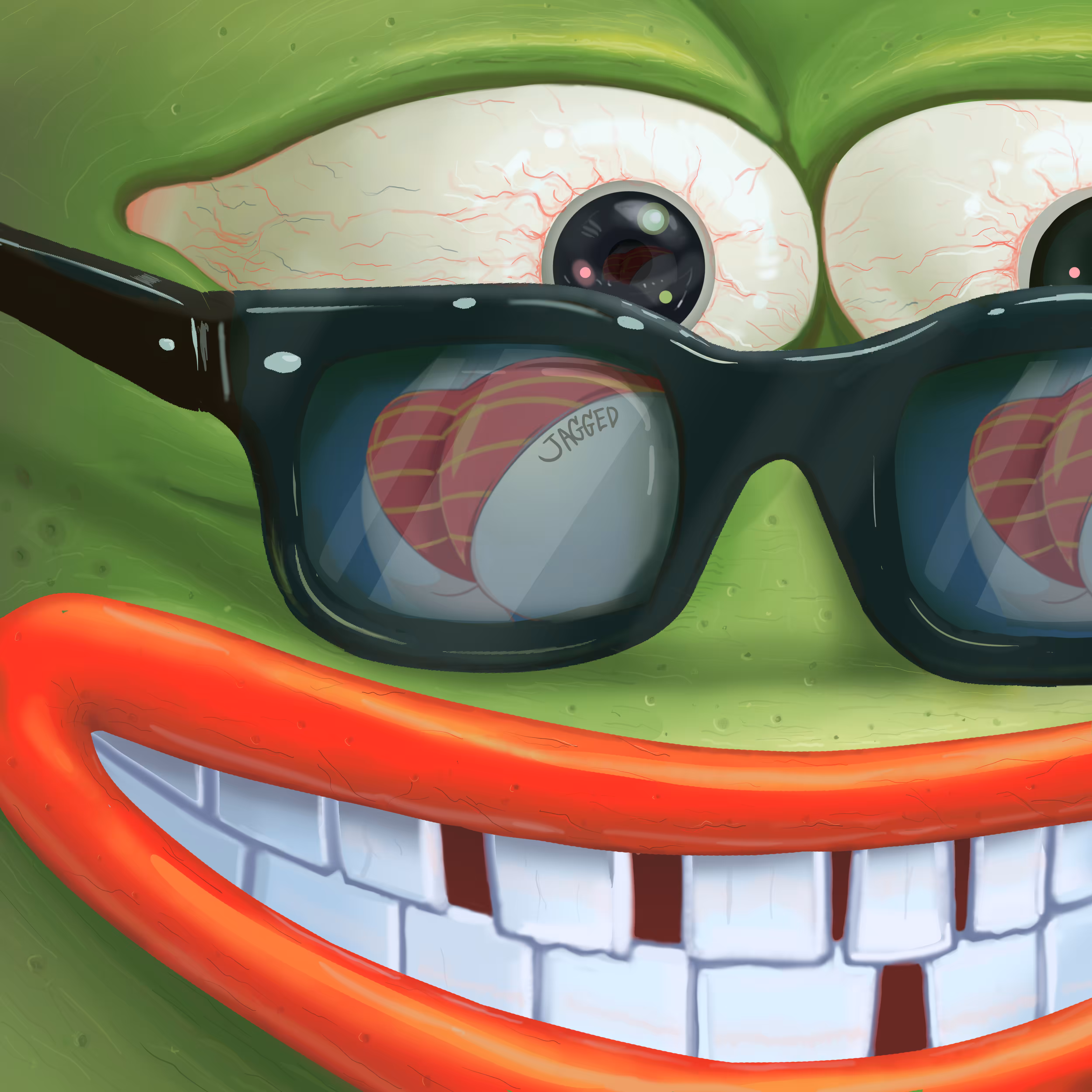 Pepe love sun glasses