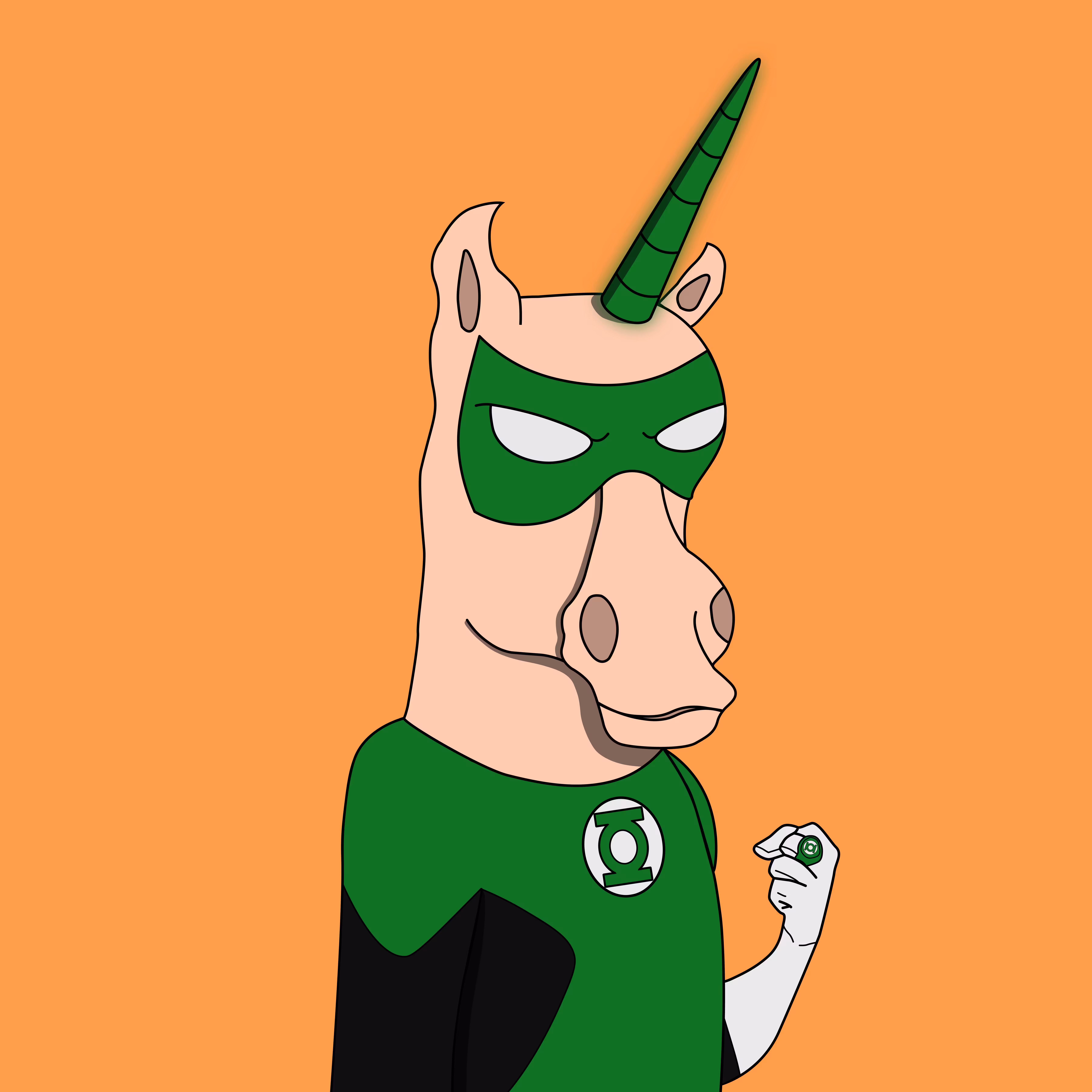 Awesome Unicorn - Green Lantern #132