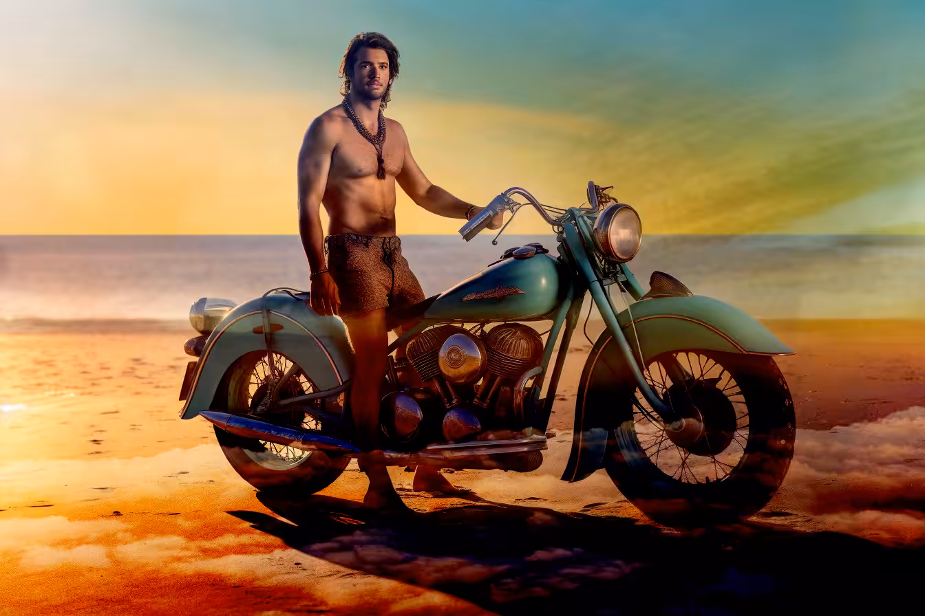 Bike Ride on the Beach 3