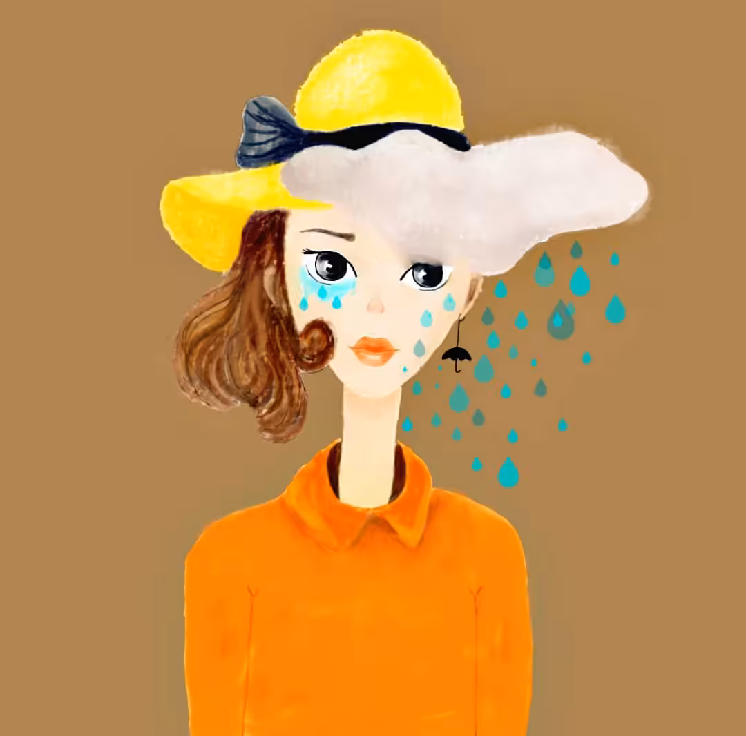 crying girl