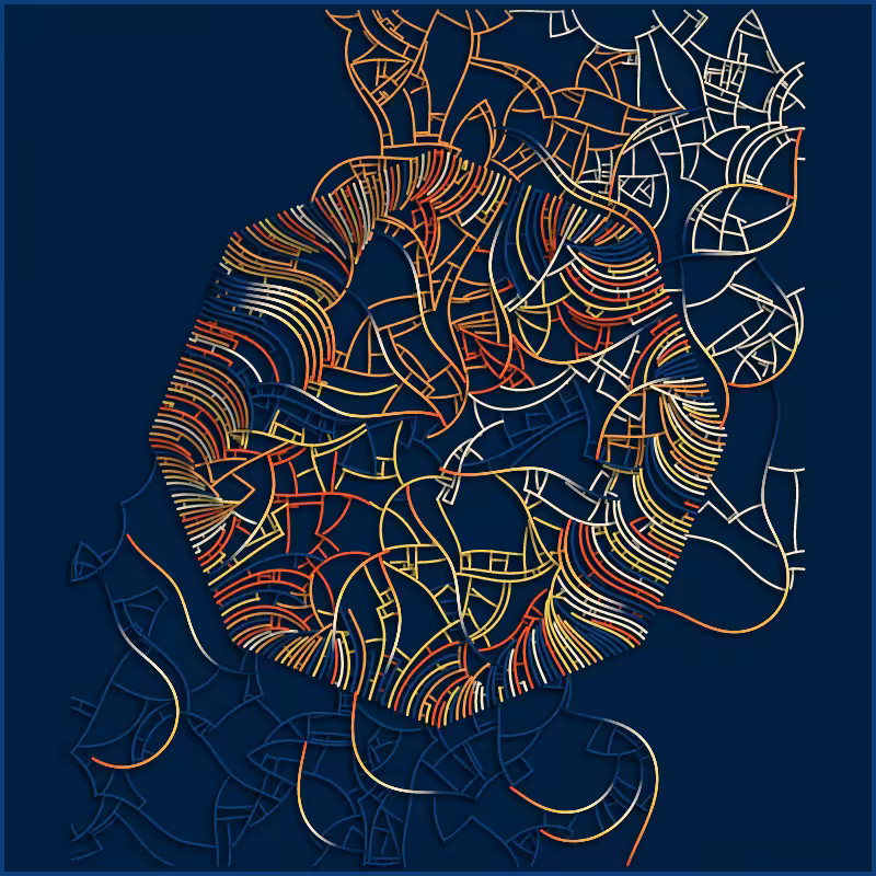 A plateful of noodles #256