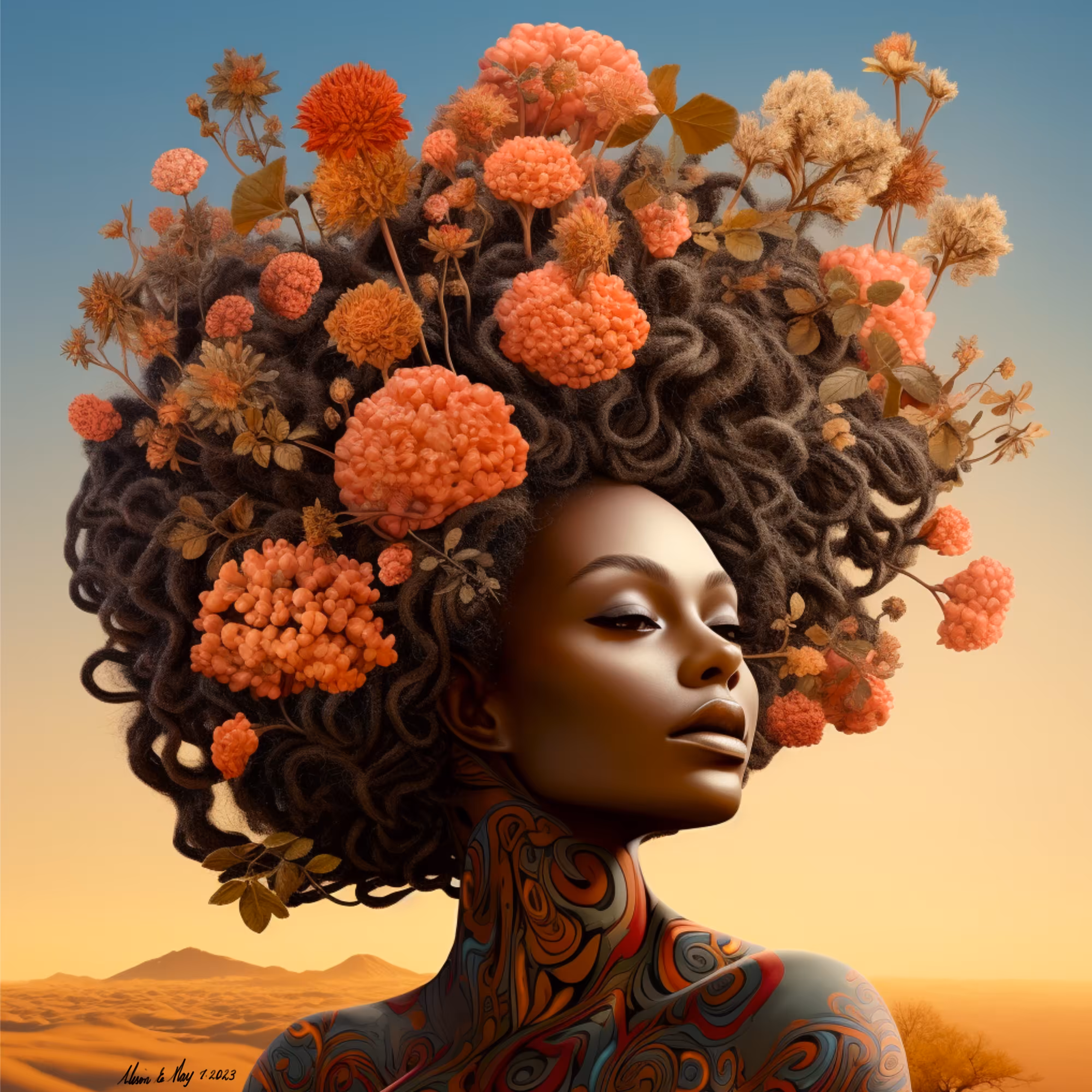 Desert Blossom- Sahara