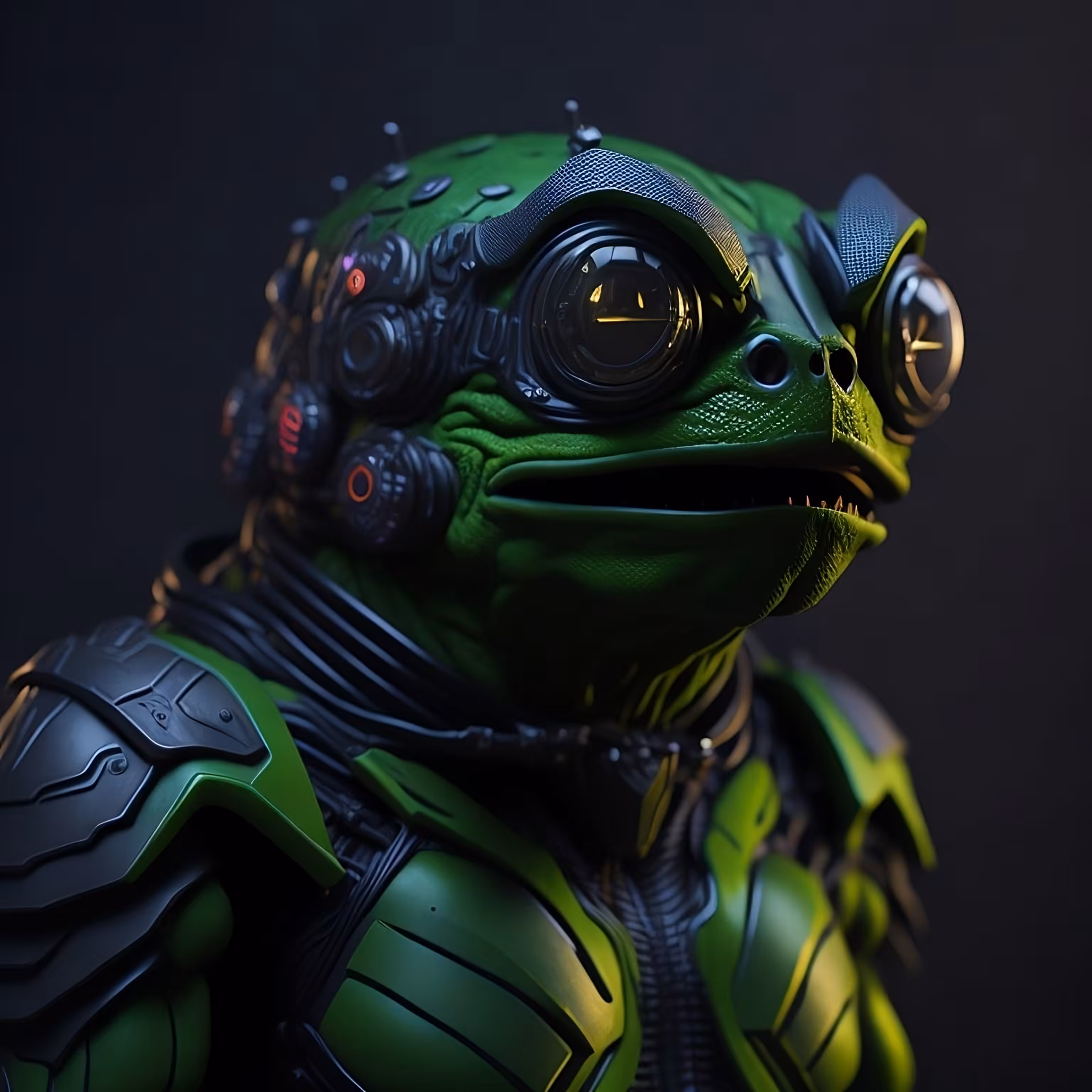 Cyborg Pepe
