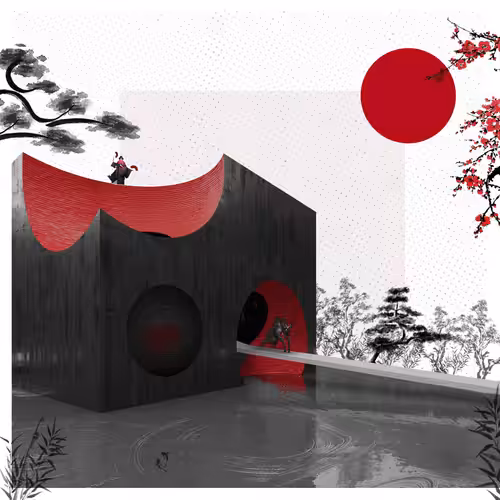 Red moon #2