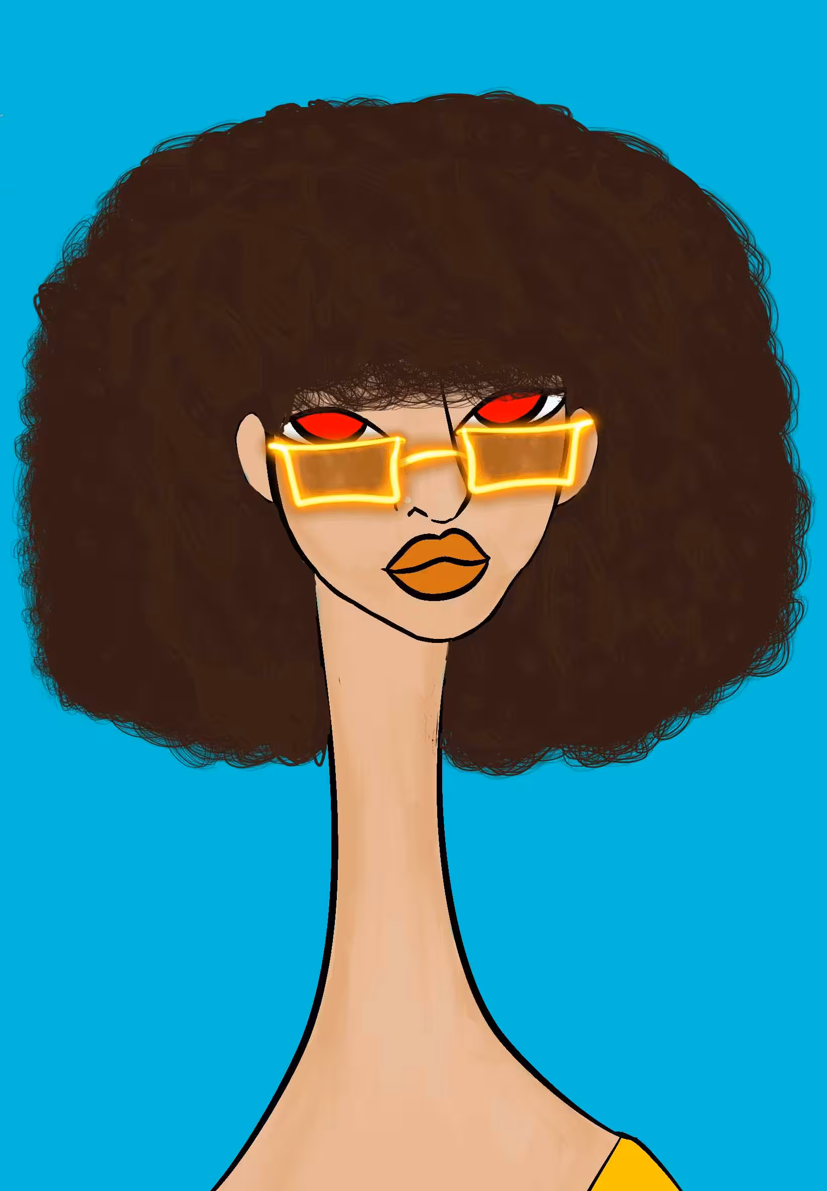 Long Neckie Ladies: Long Neckie Lady #2311
