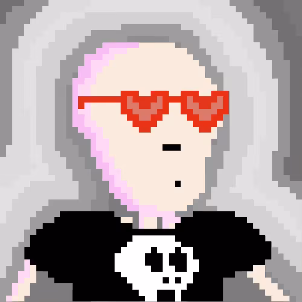 PIXEL SKULLETTI 1 #136