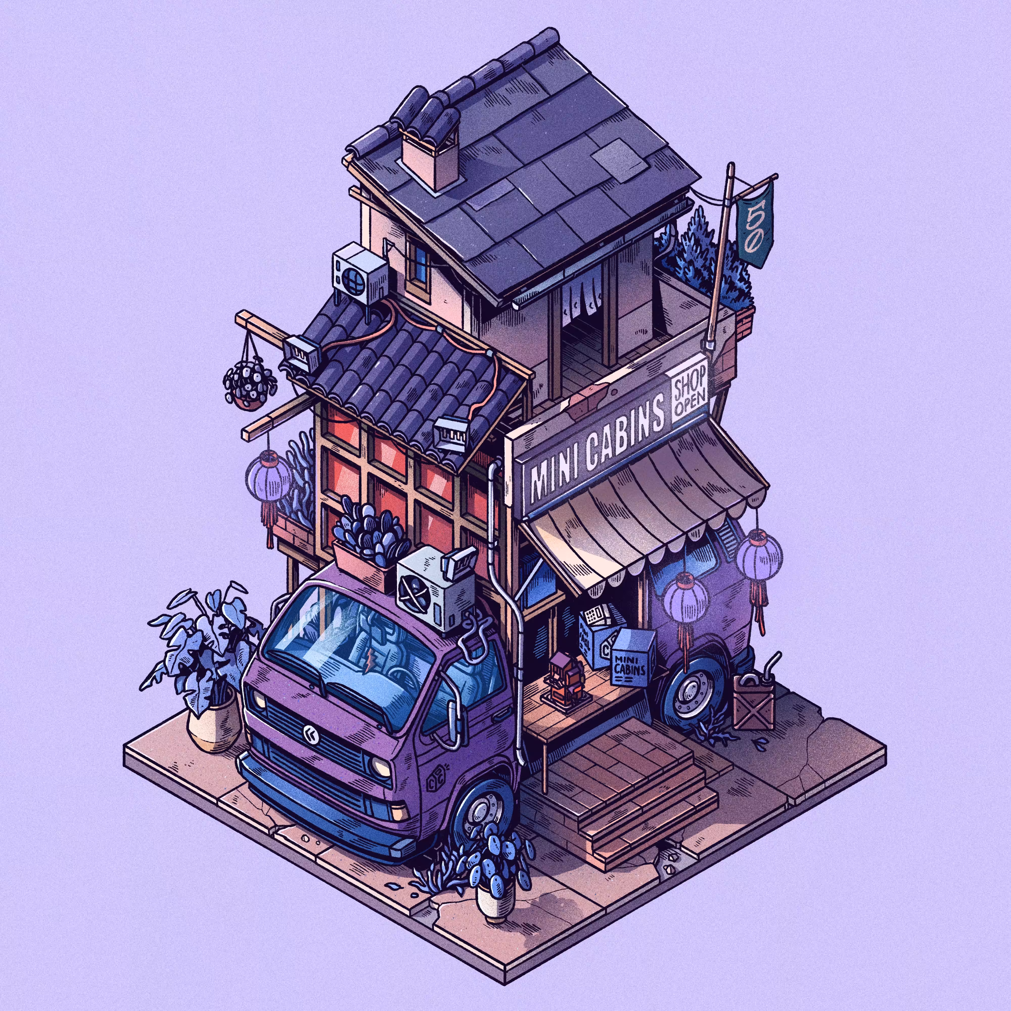 Curious Cabins #50: Caravan #545