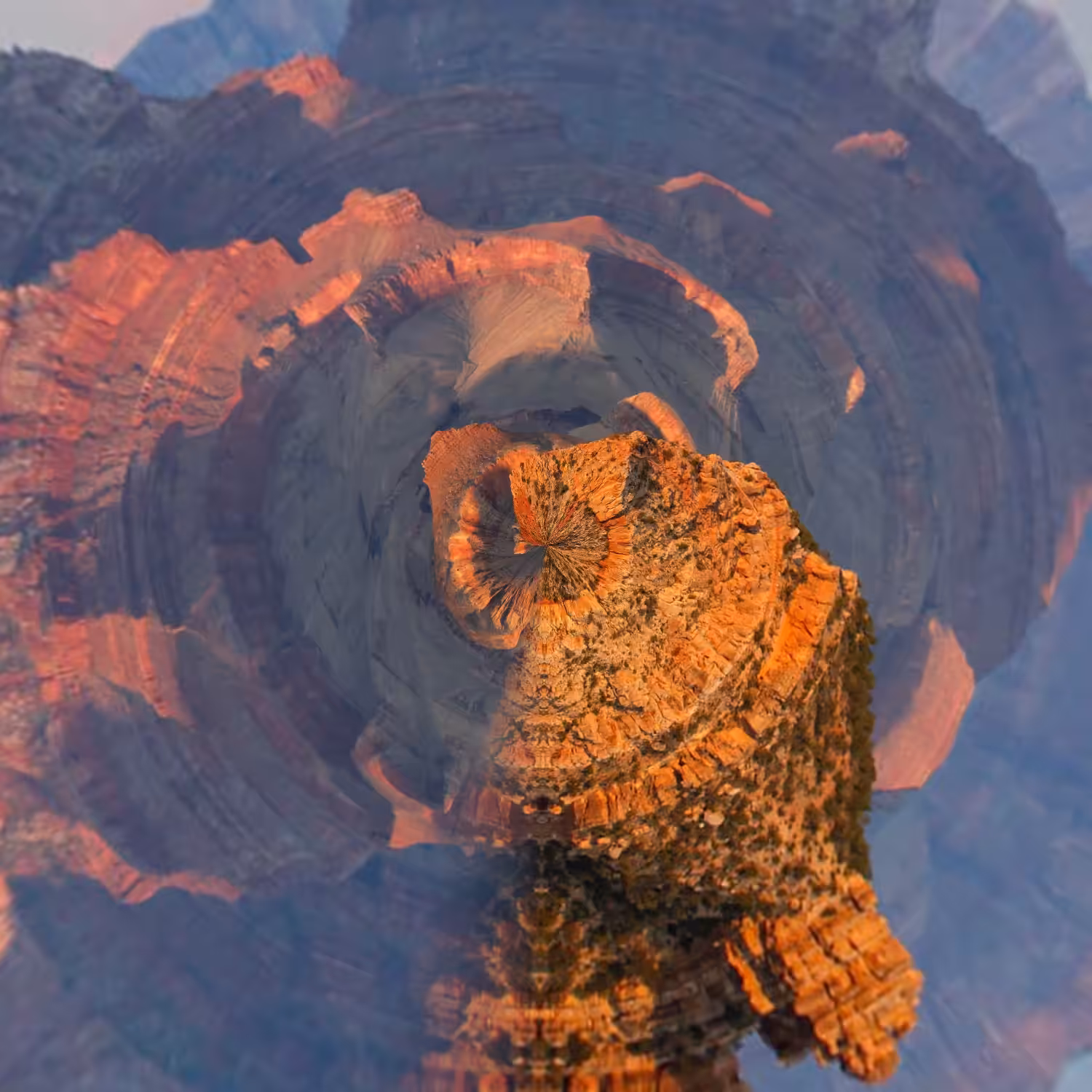 tiny world: grand canyon