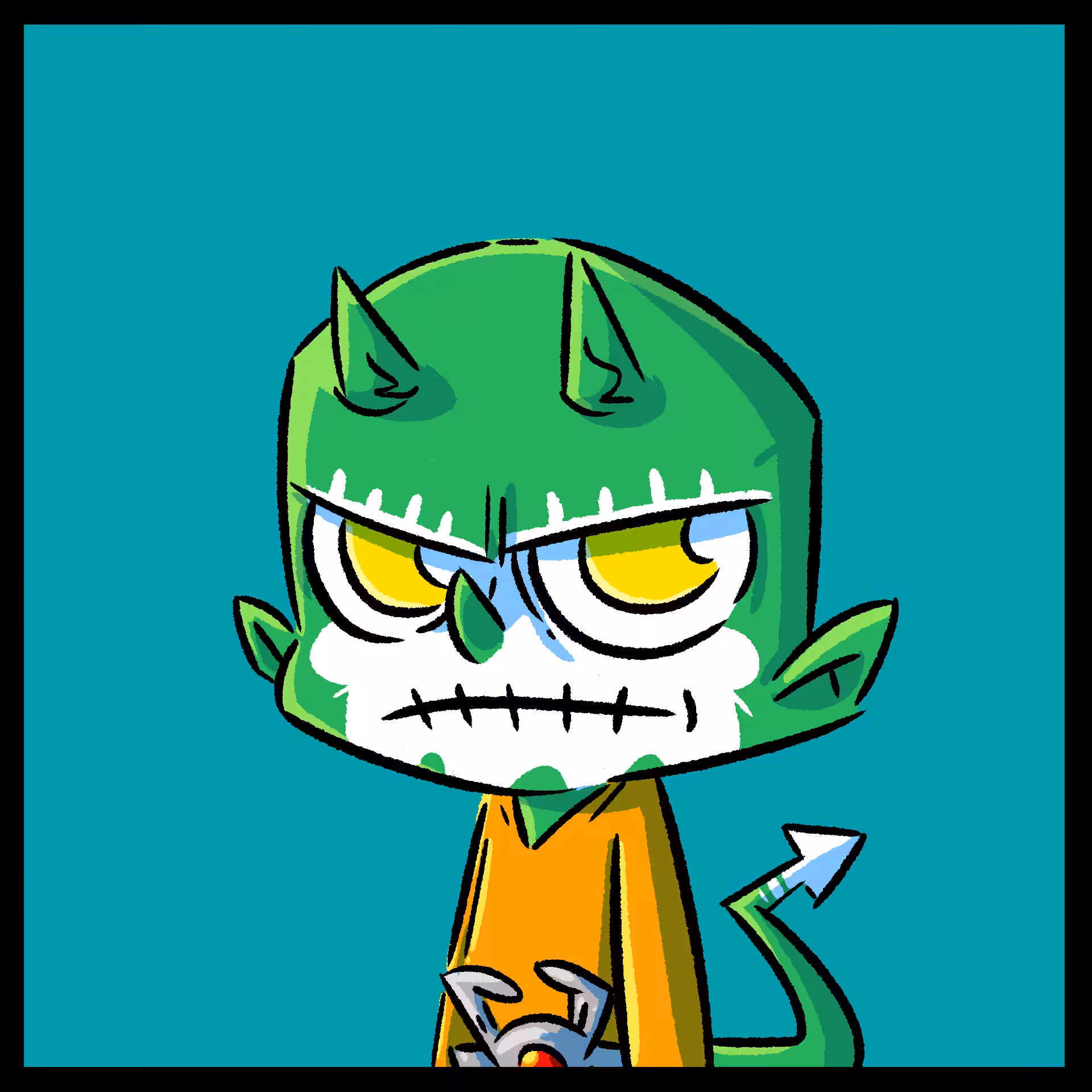 Evil Boy Portrait