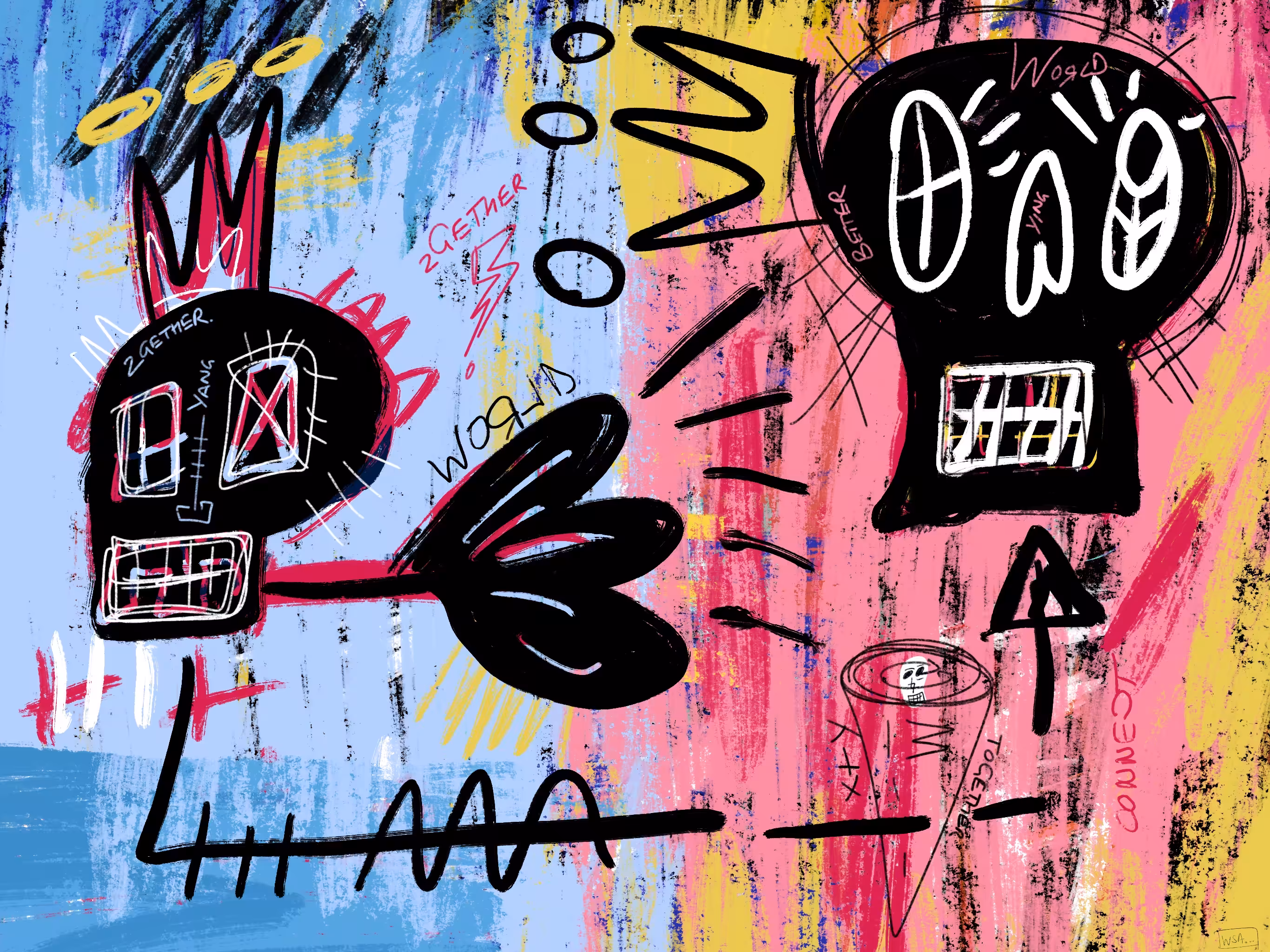 "Better 2Gether" - Skull Squiat WSA