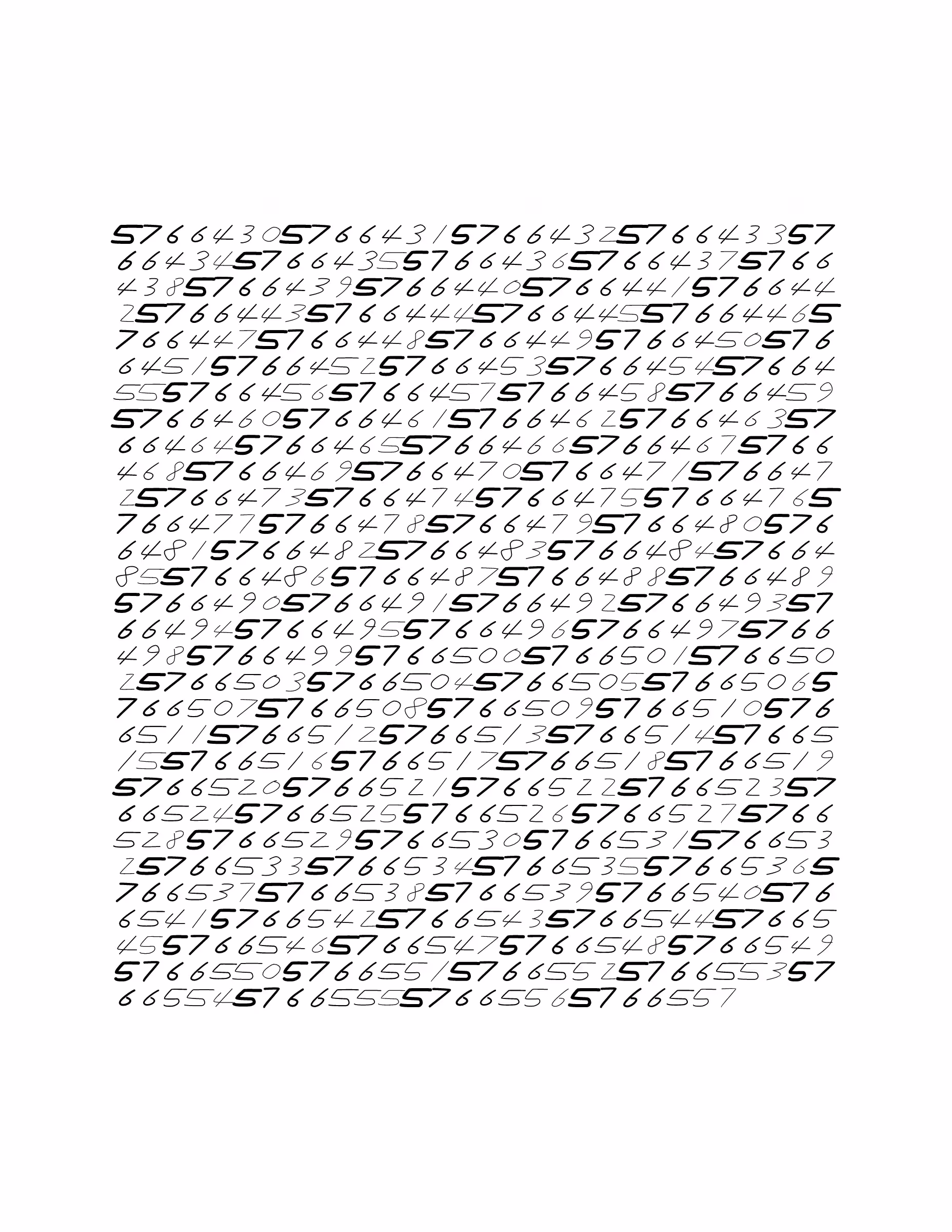 Endless (5,607,250 to Infinity) #523