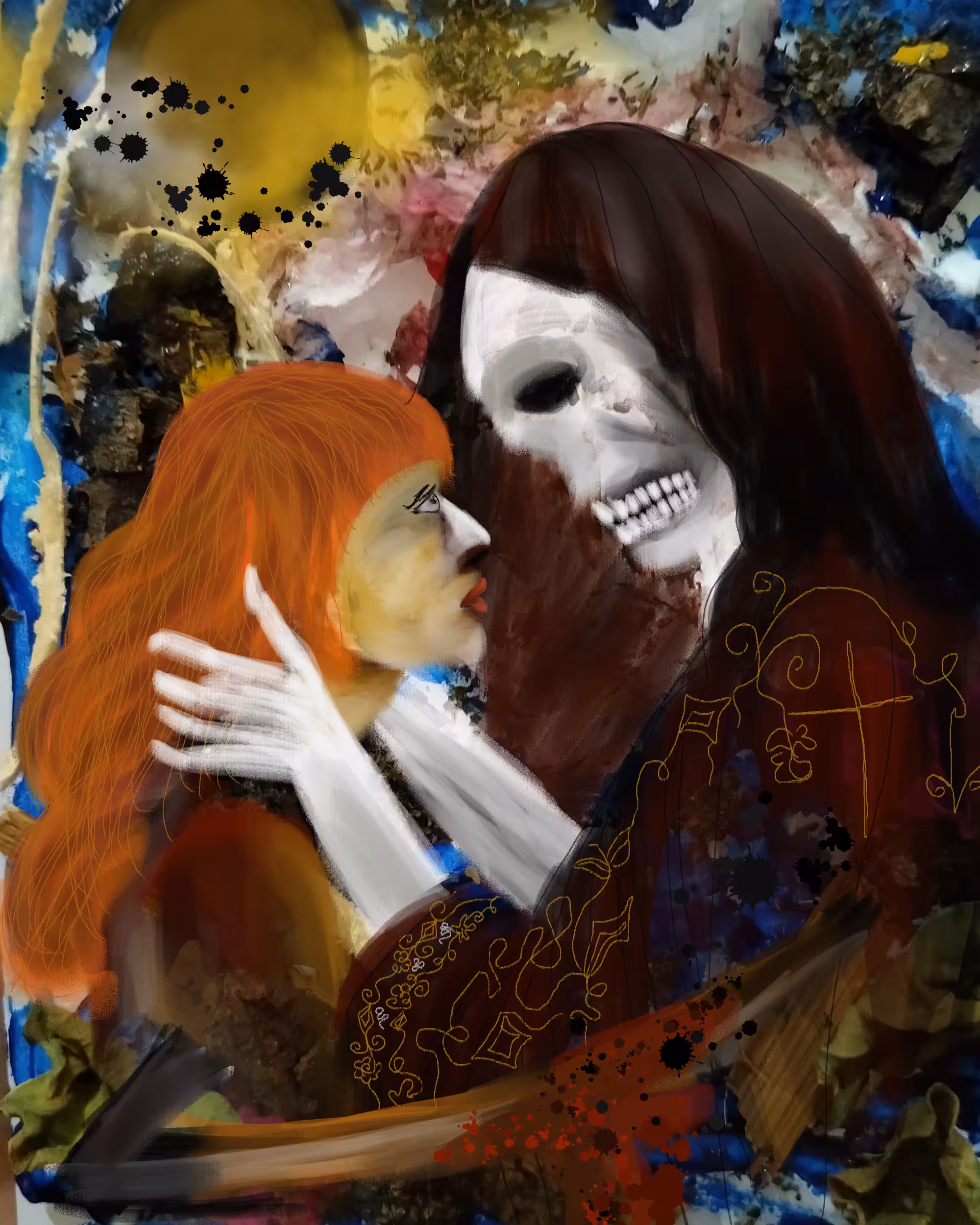 The Grim Reaper and His Woman