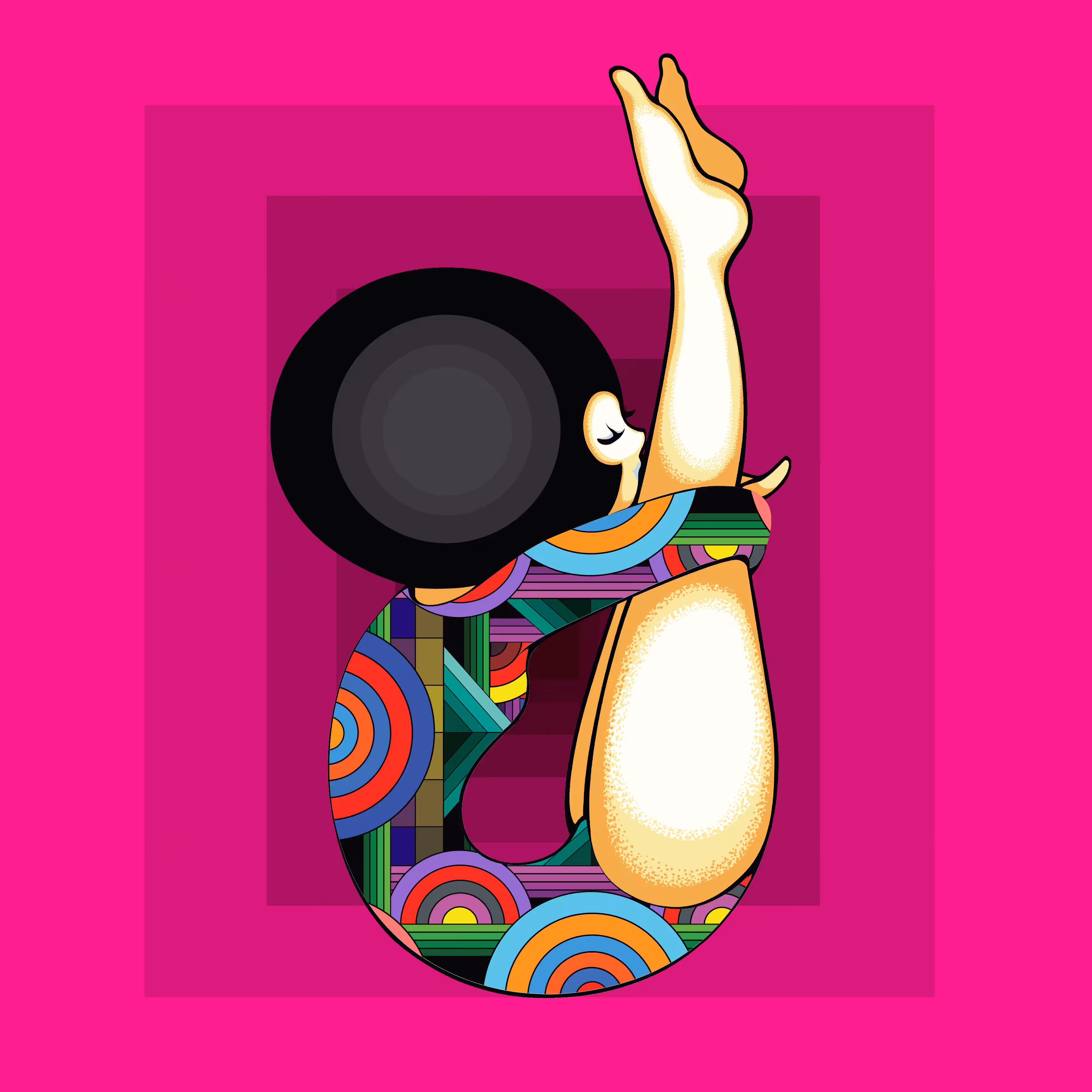 POPIL X Dalek-Derivative AR letter girl -d #01