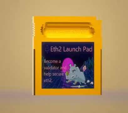 Eth2 Launch Pad Game Boy Golden Edition
