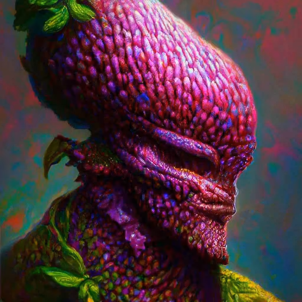 The eggplant monster