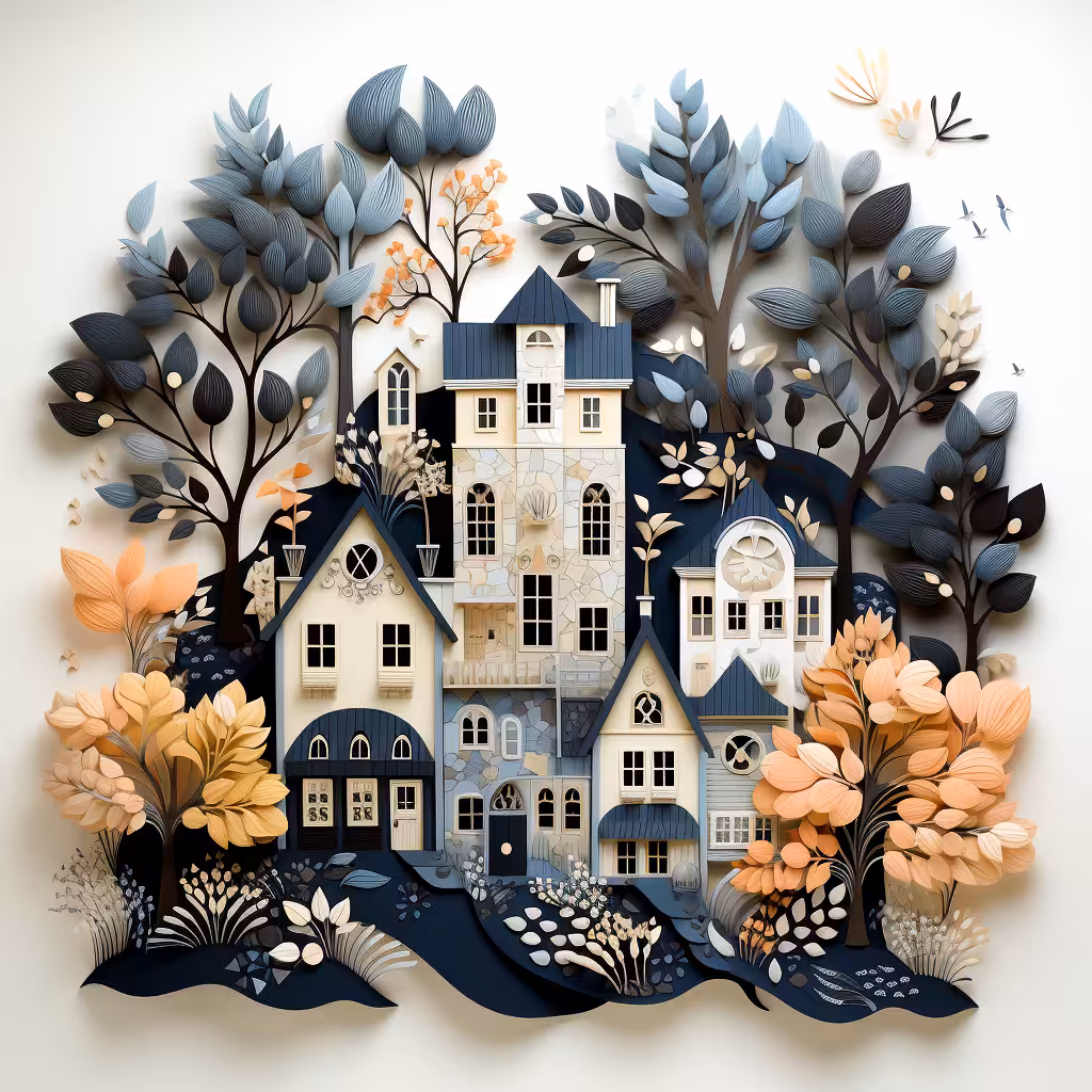 Paper Dreams: Woodland Embrace