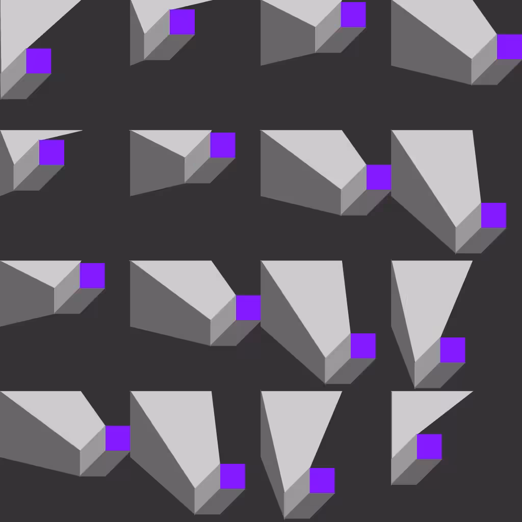 Rodeo posts: Grid Field [variation..#!&]