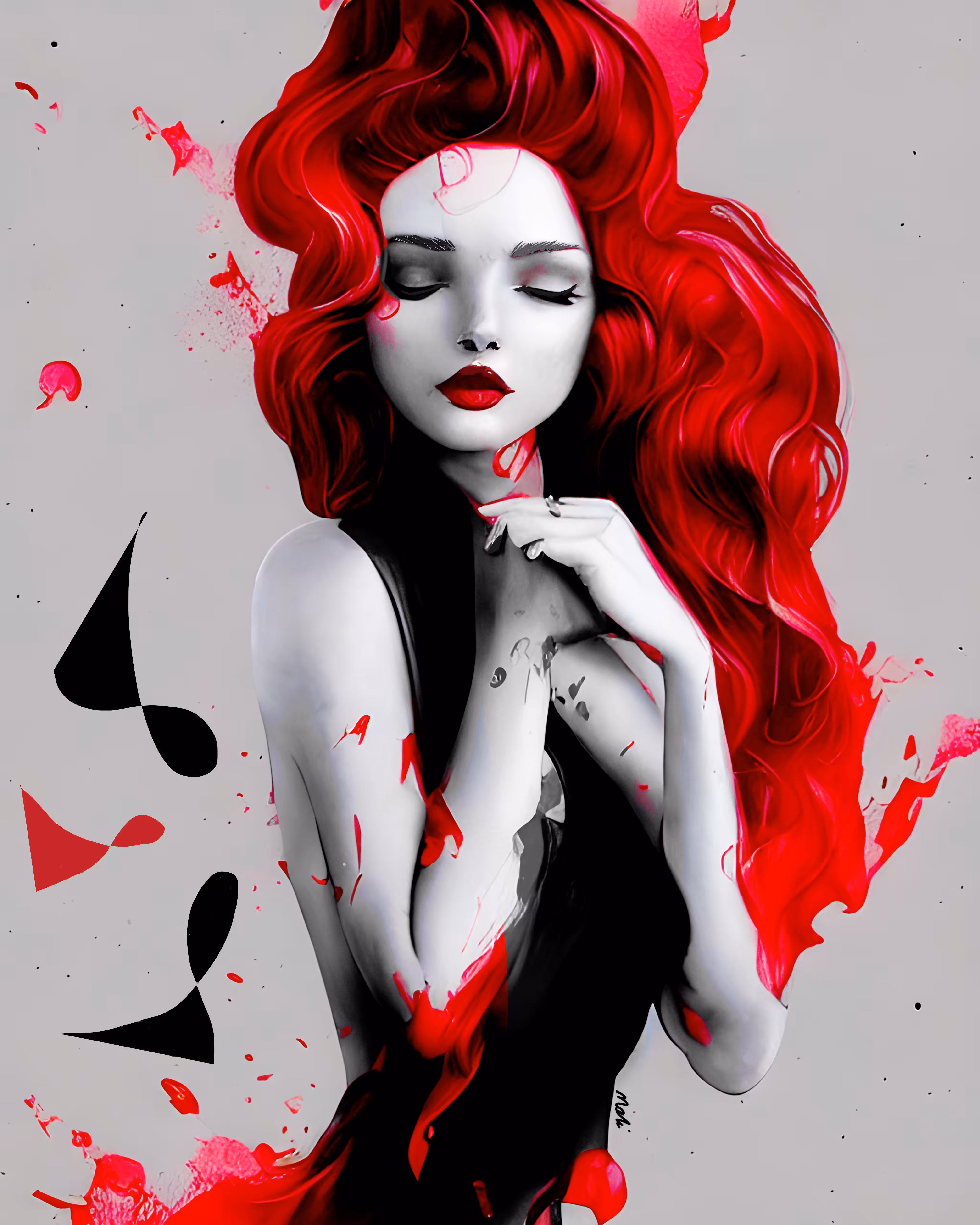 Red splash 