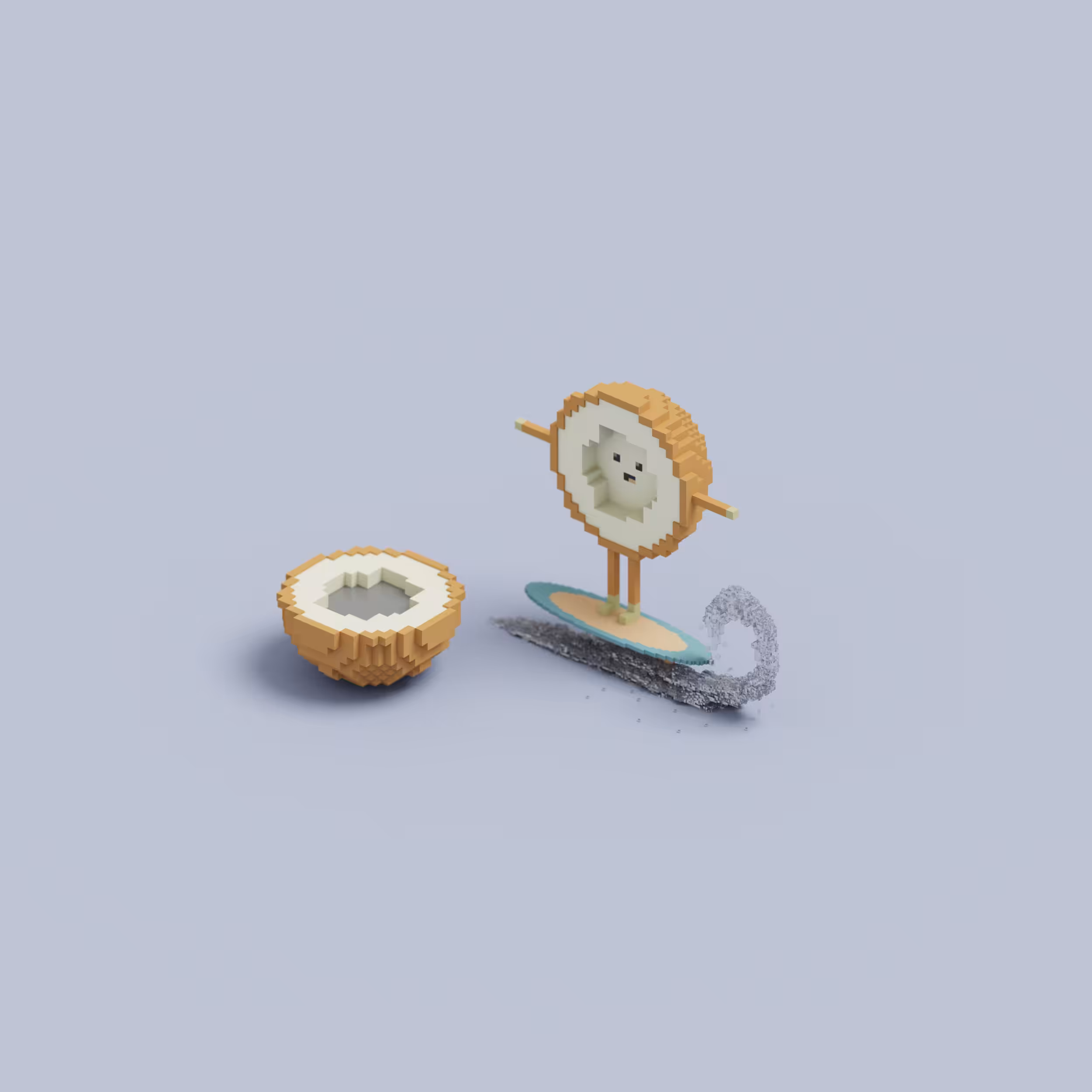 Voxel Coconut