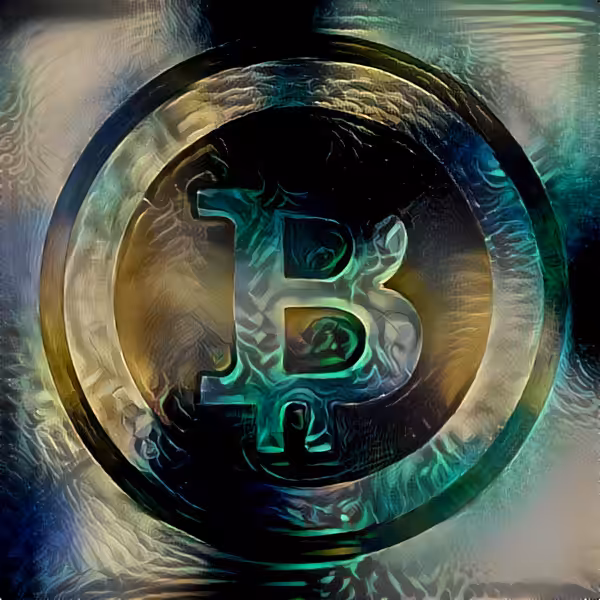 AI Generated Bitcoin Logo